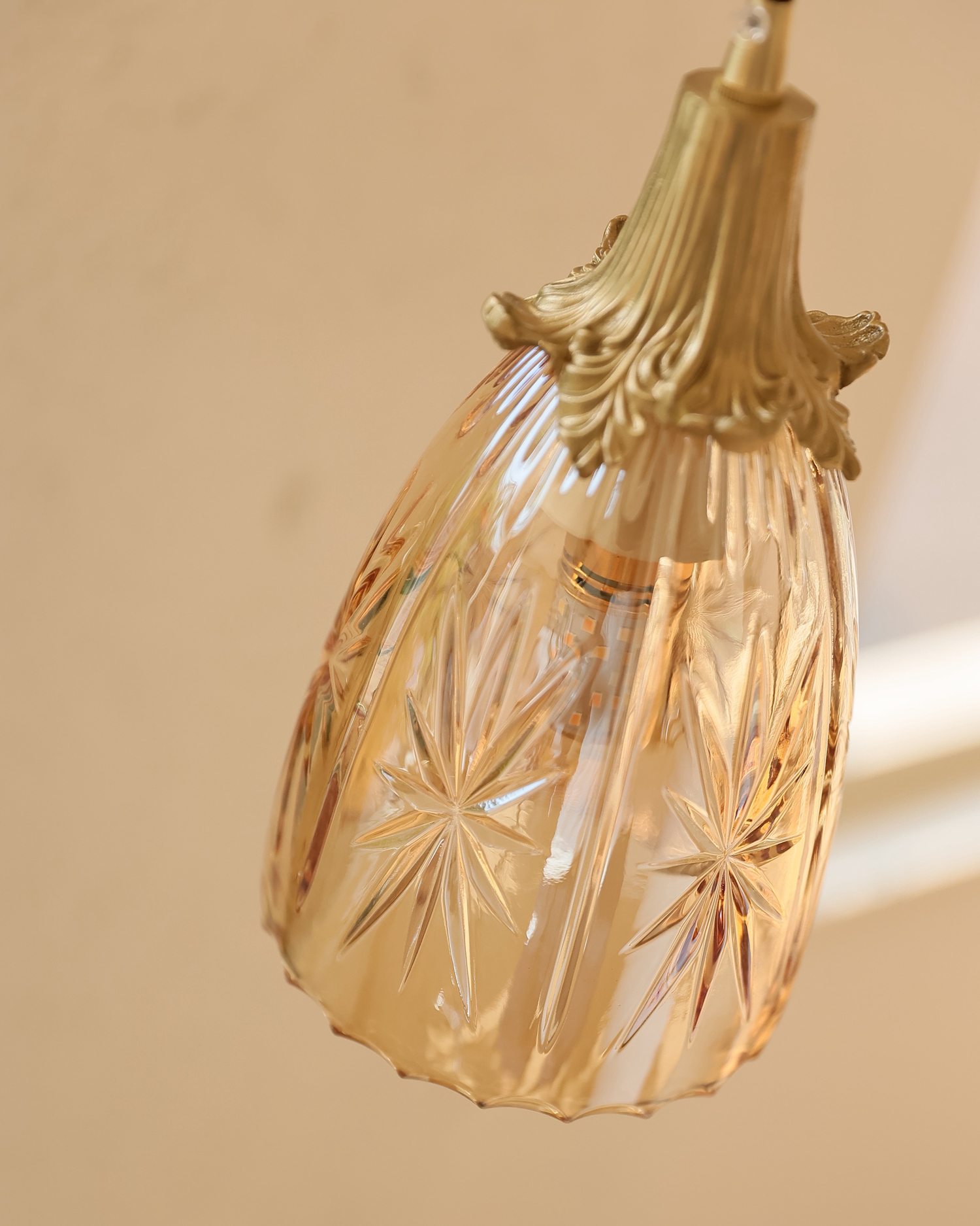 Estelle Cut Glass Pendant Light
