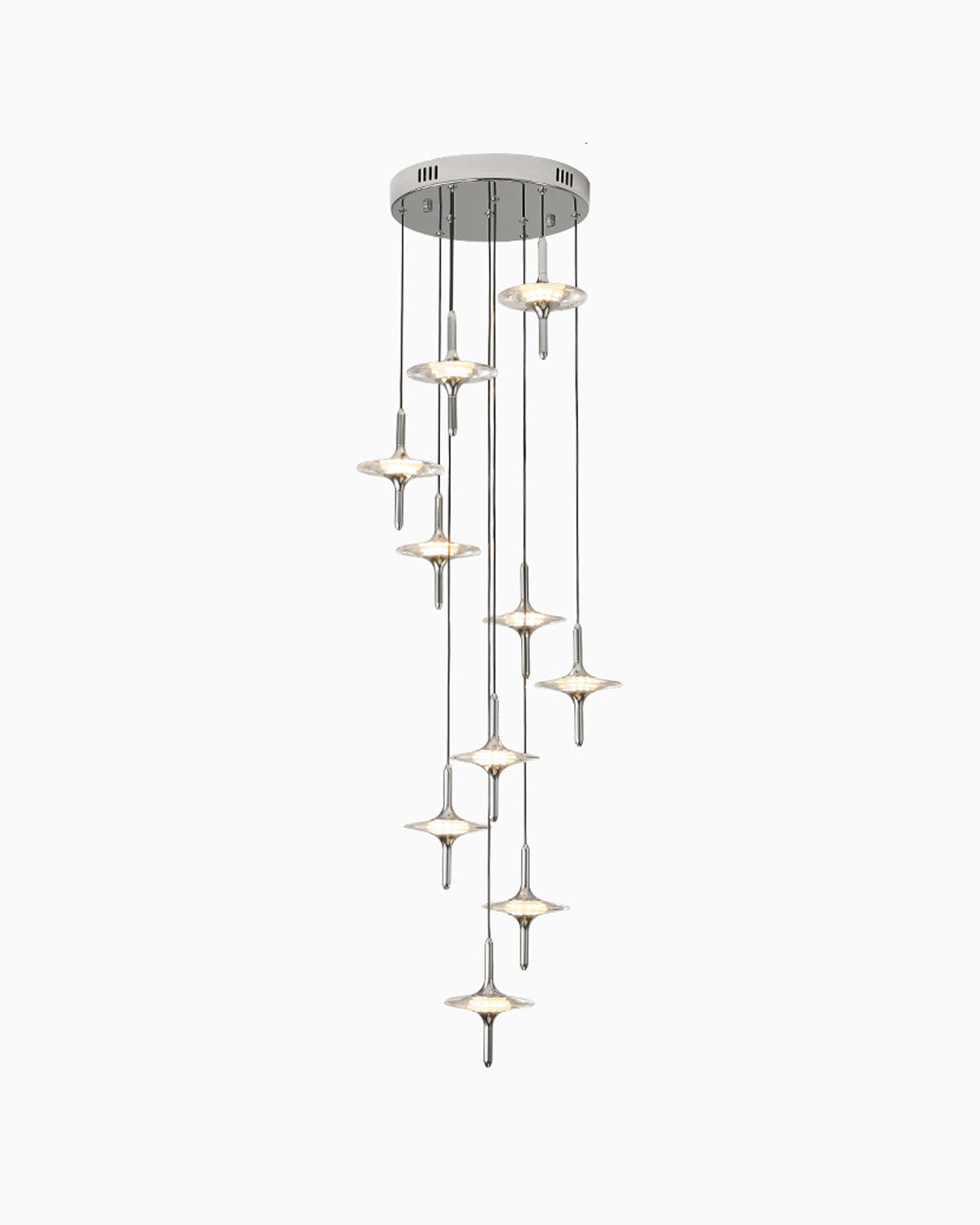Lustre Crystal Pendant Light