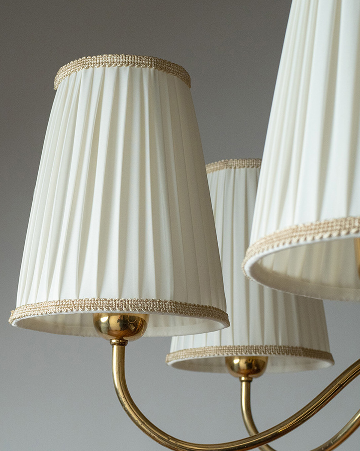 Scandi Oak Vintage Chandelier