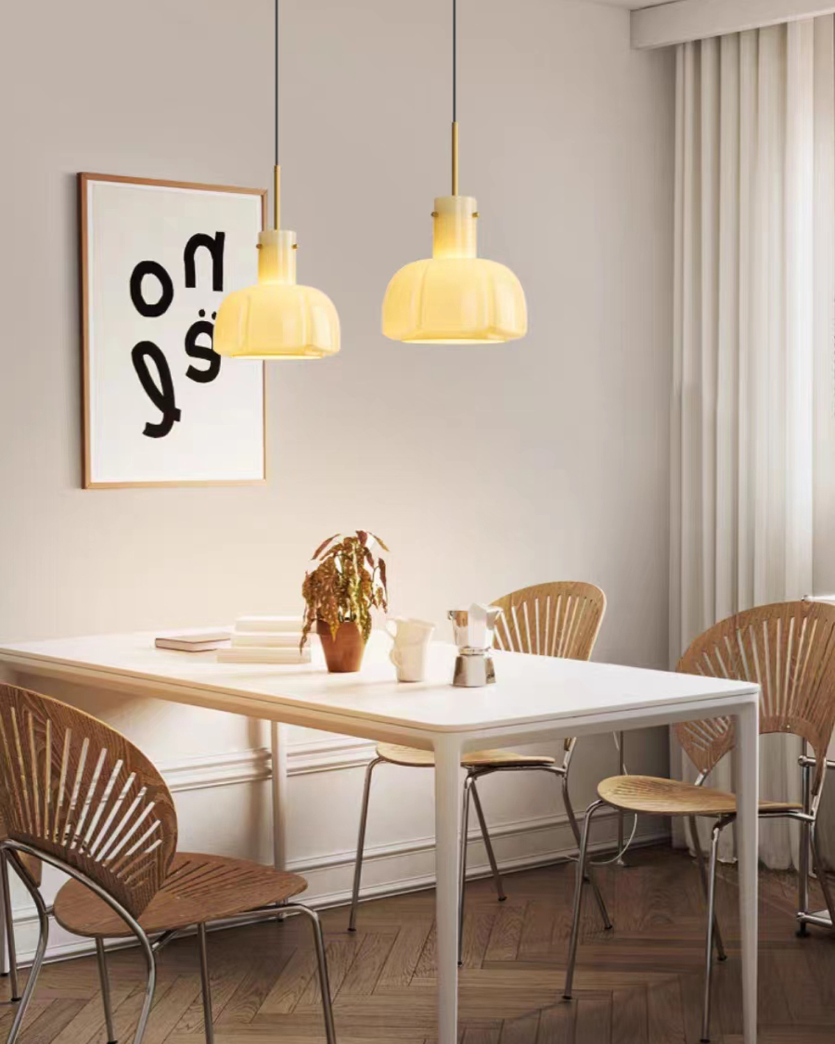 Petal Dome Pendant Light