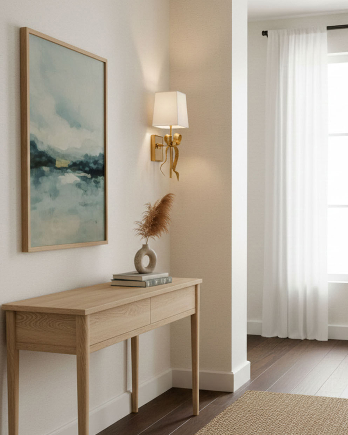 Keepsake Ribbon Wall Sconce