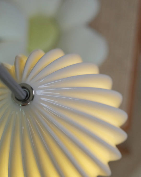 Bone China Pendant Light