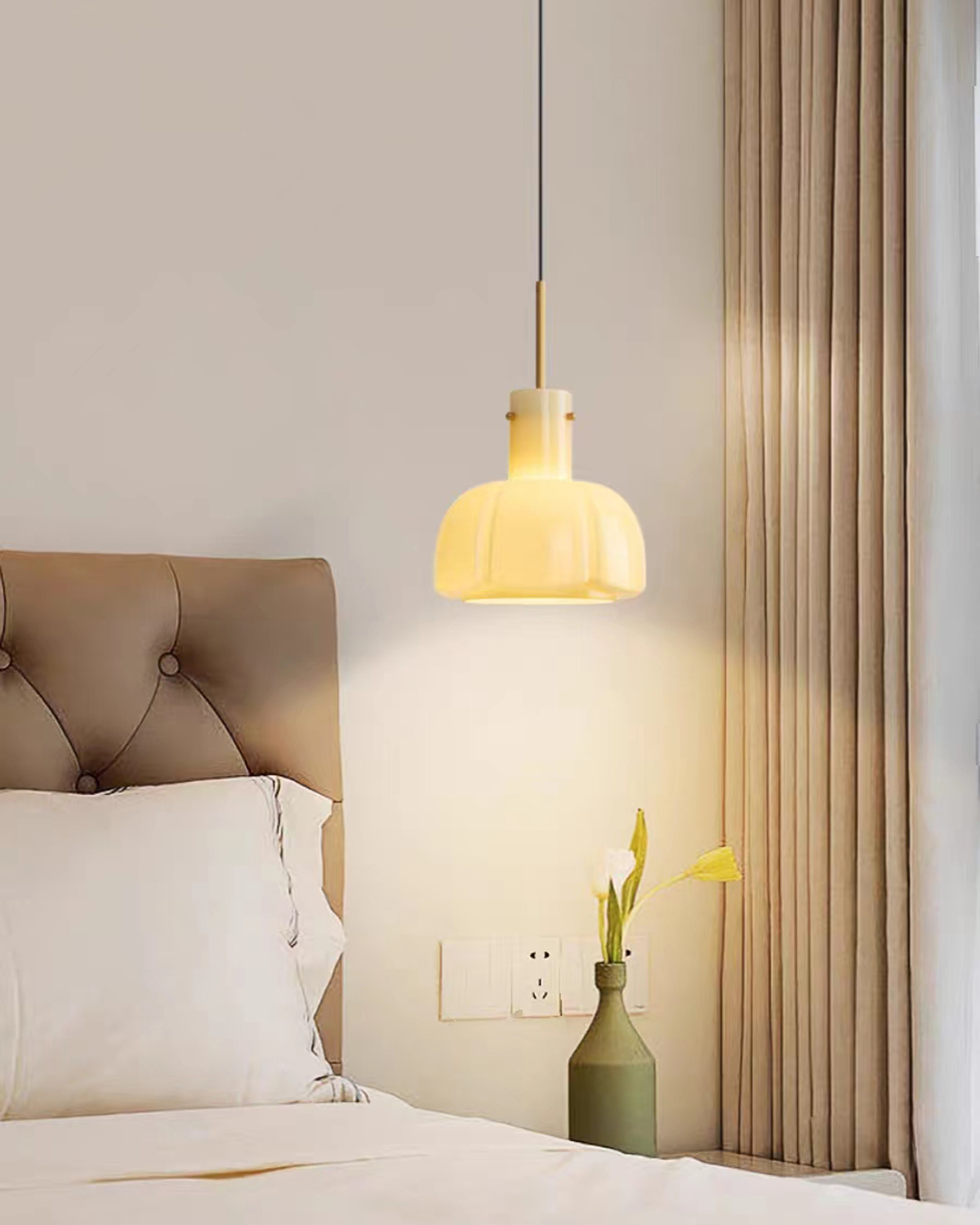 Petal Dome Pendant Light