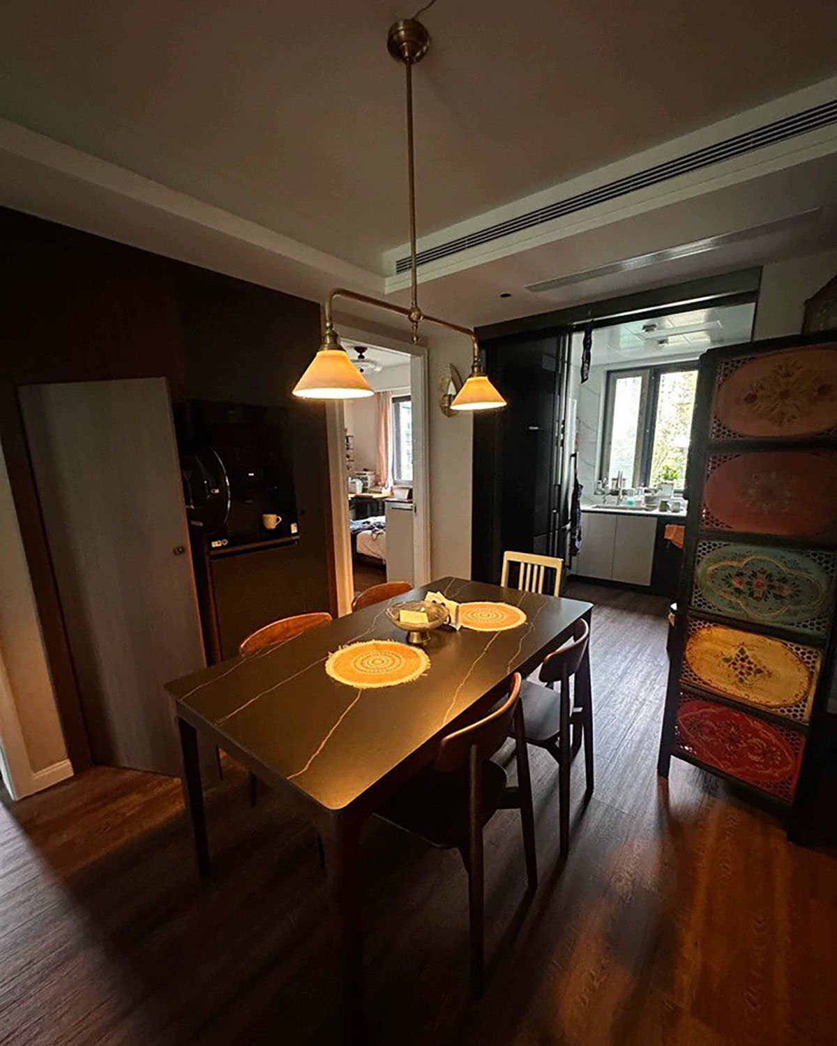 Gilded Path Ceramic Chandelier