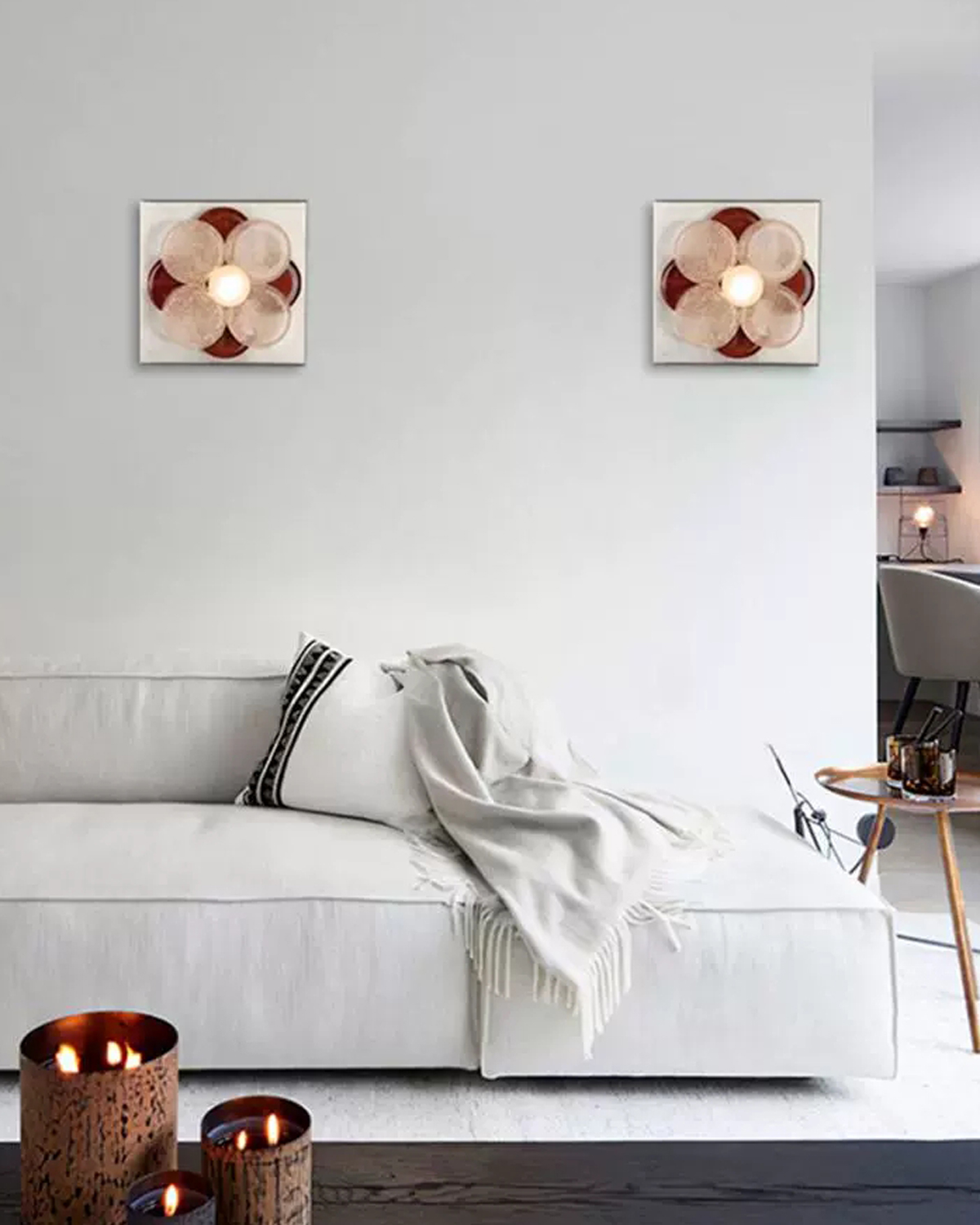 Maruno Ruby Clover Wall Lamp