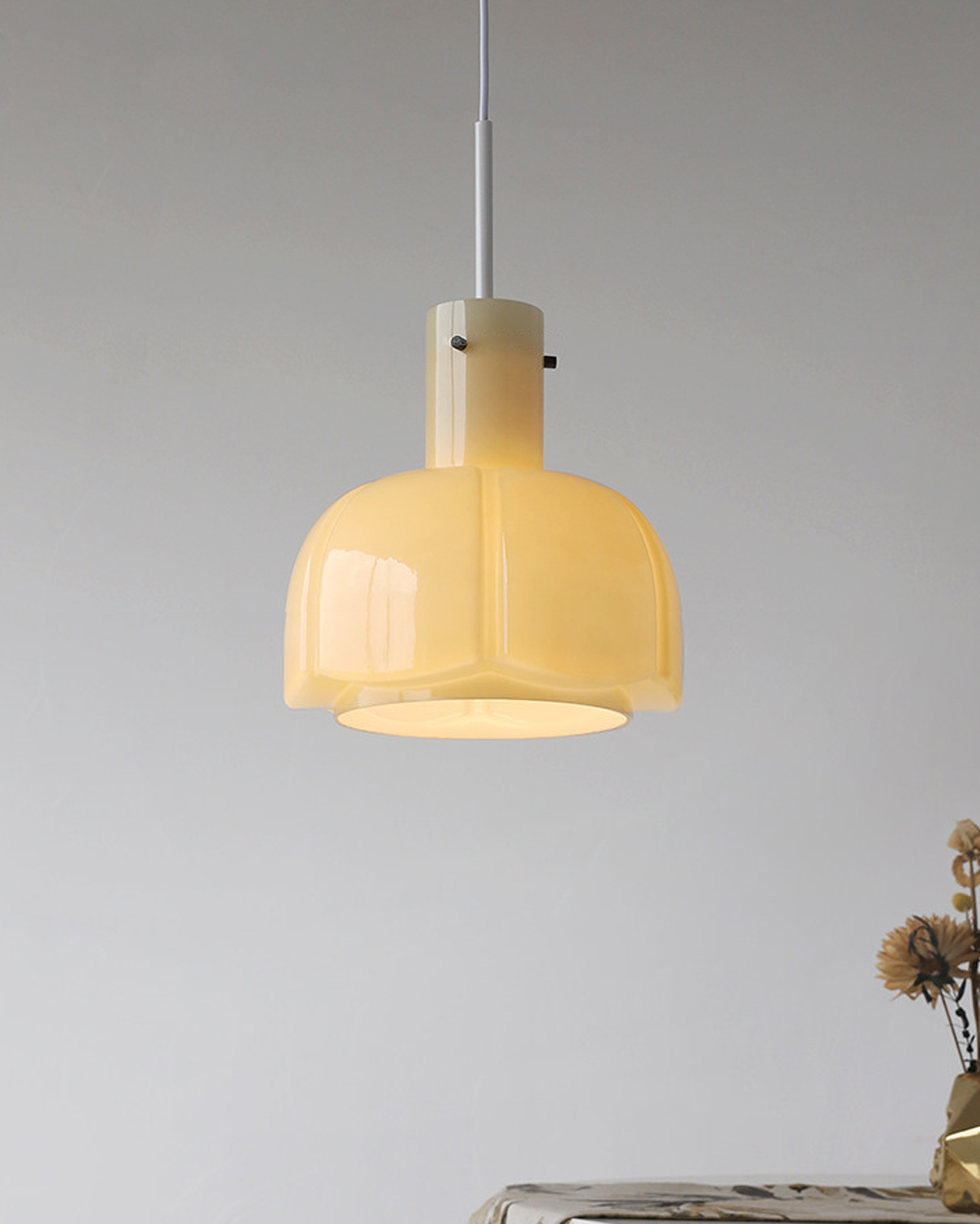 Petal Dome Pendant Light