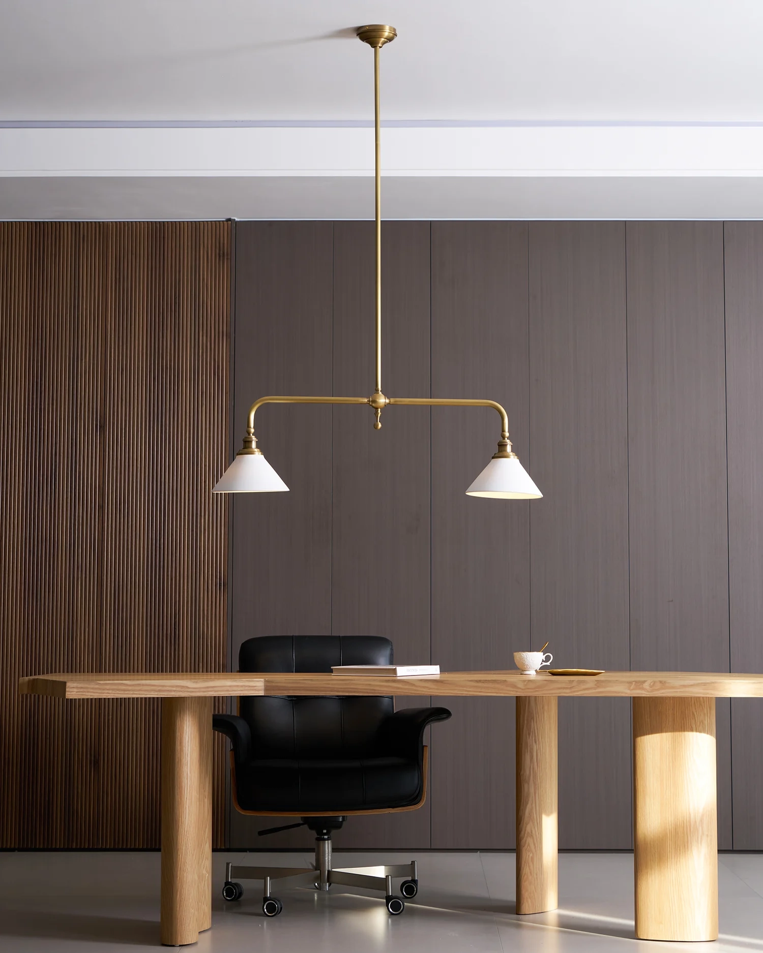 Gilded Path Ceramic Chandelier