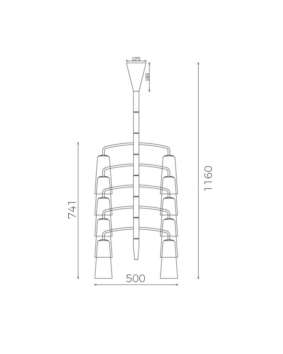 MARIPOSA MORPH Chandelier