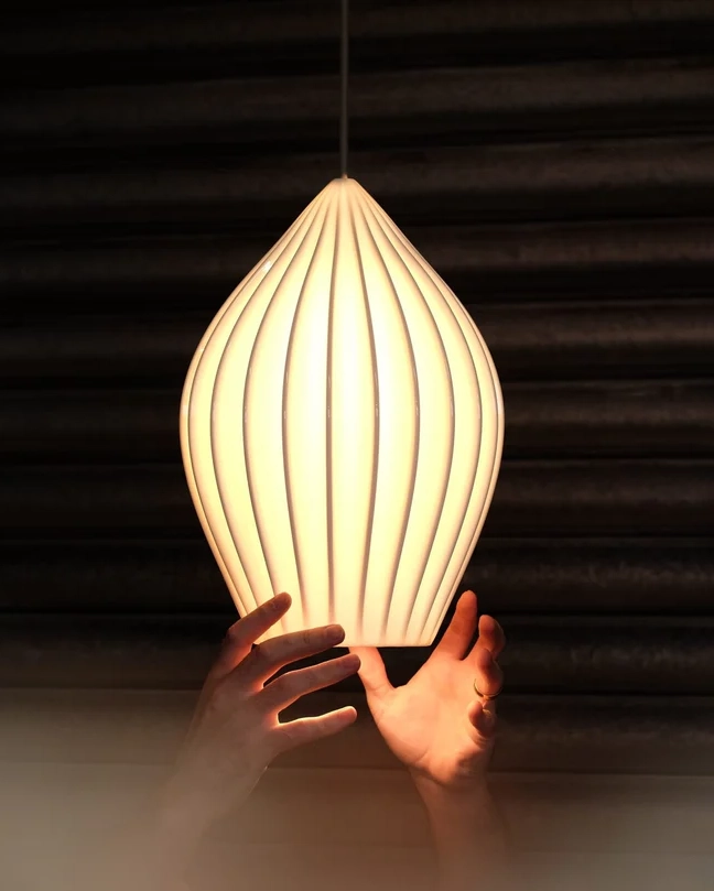 Bone China Pendant Light