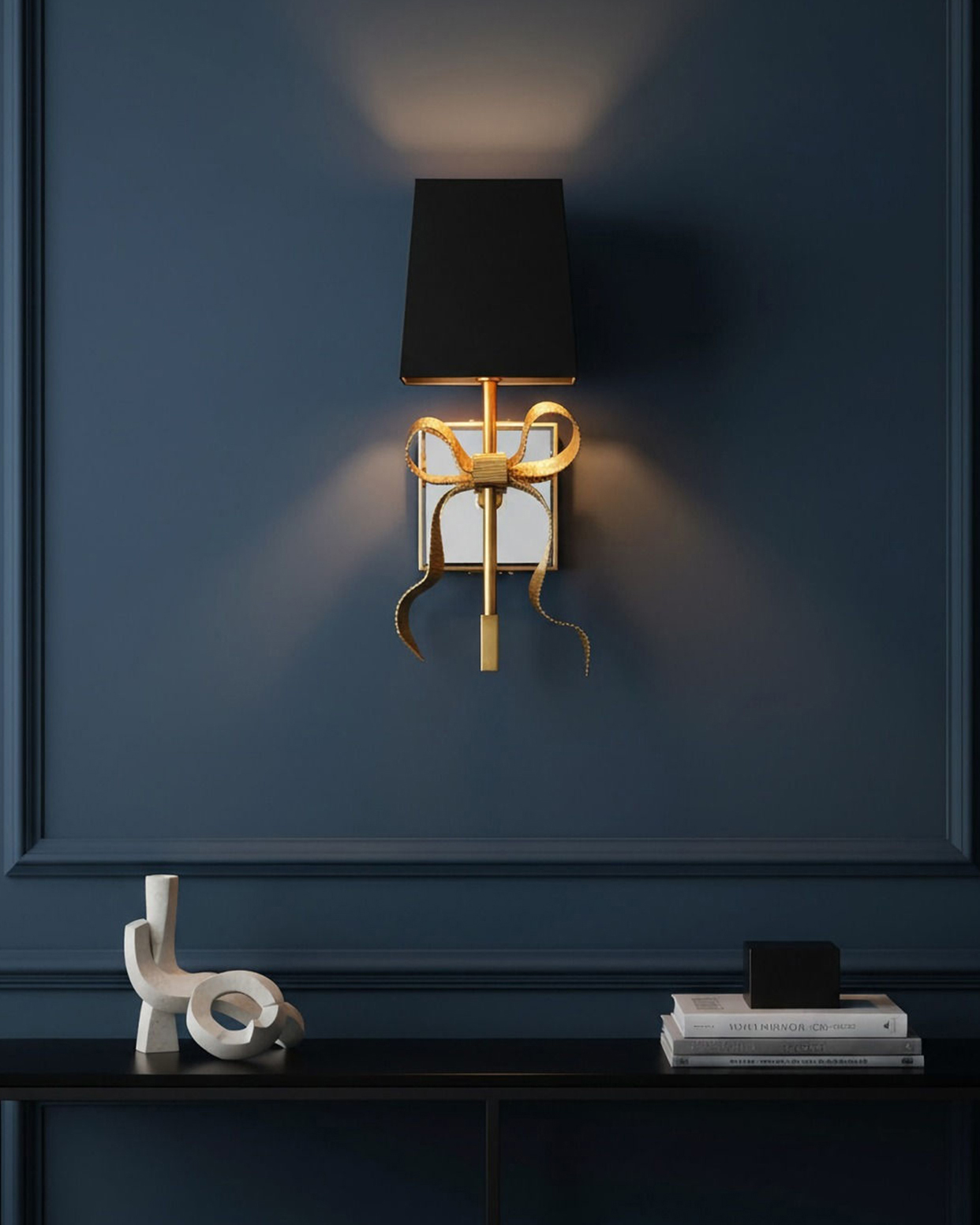 Keepsake Ribbon Wall Sconce