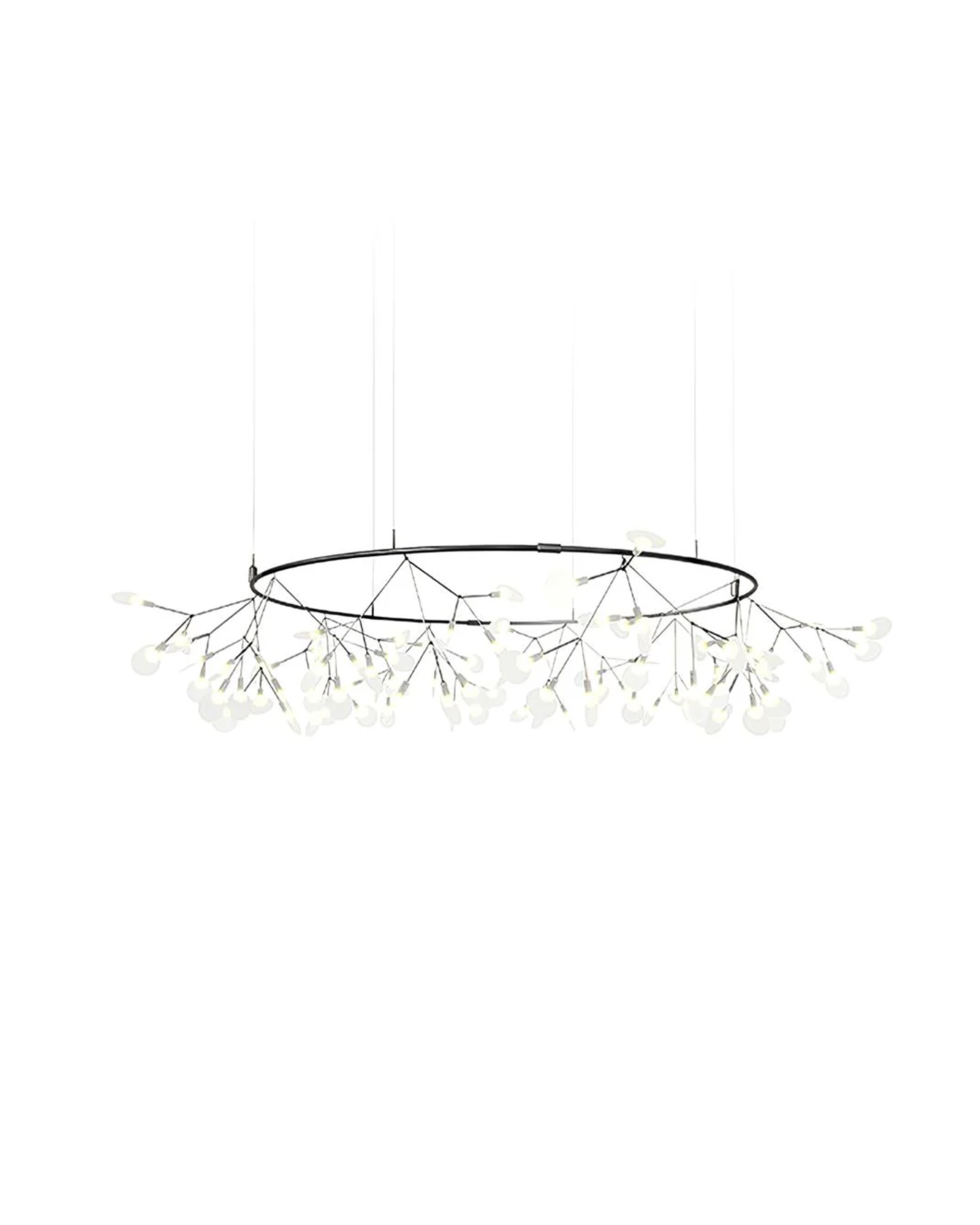 Black Firefly LED Chandelier