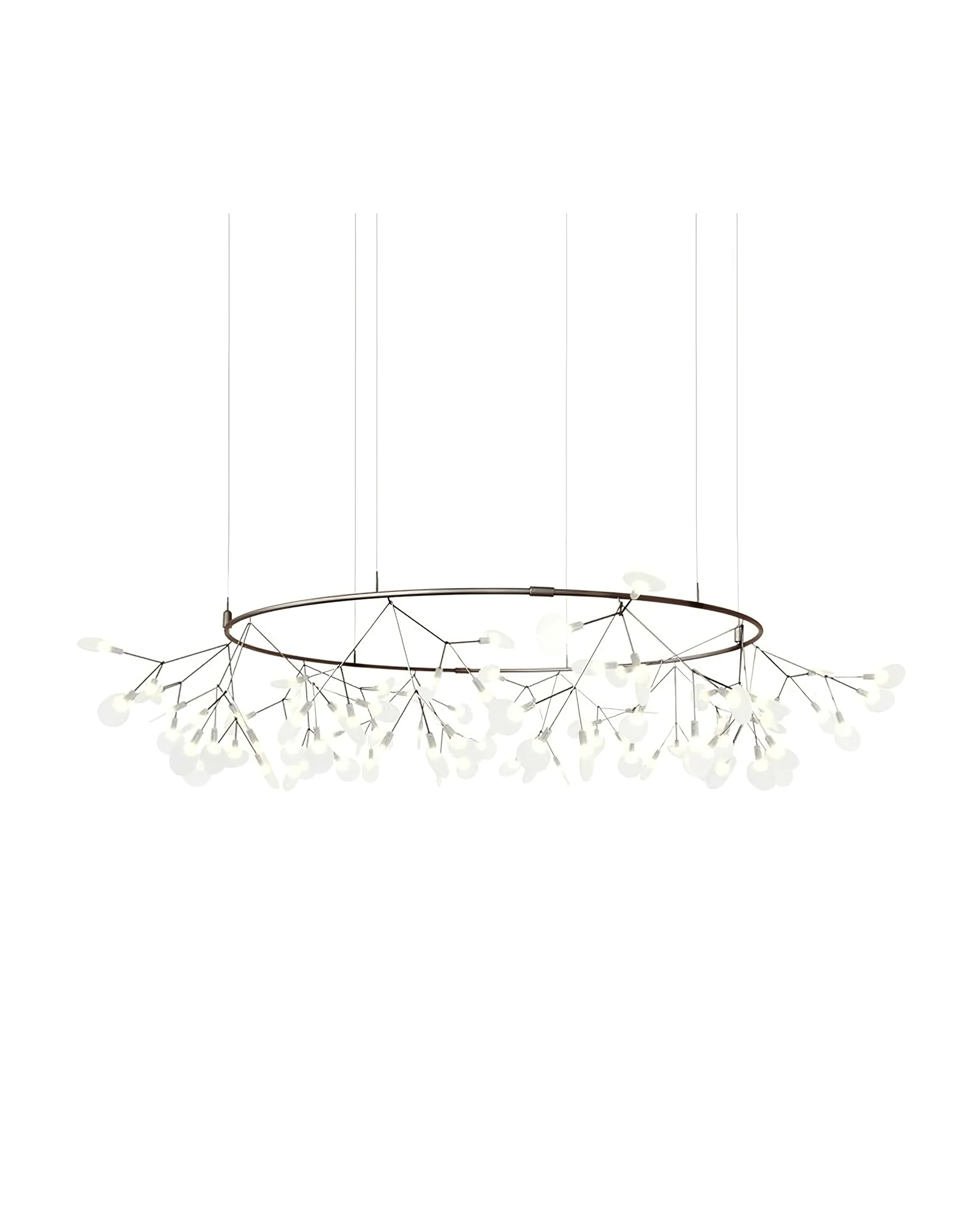 Black Firefly LED Chandelier