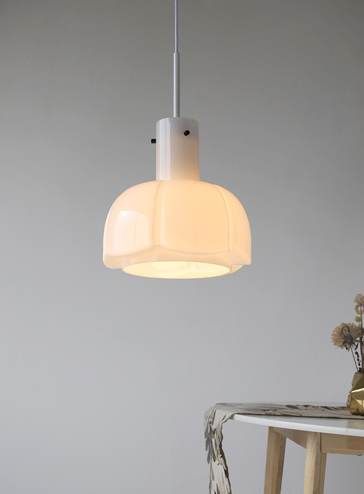Petal Dome Pendant Light