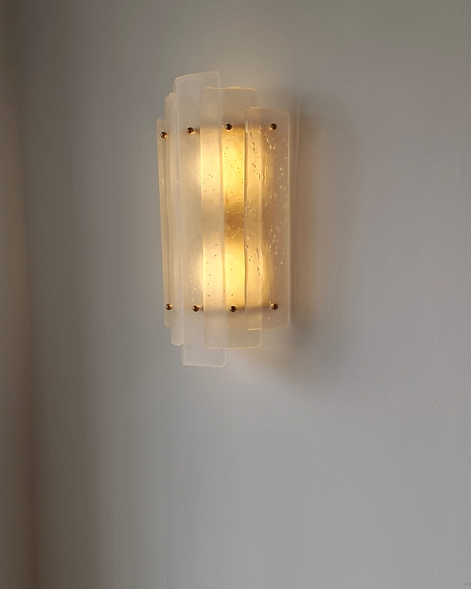 Stellar Bubble Glass Wall Light