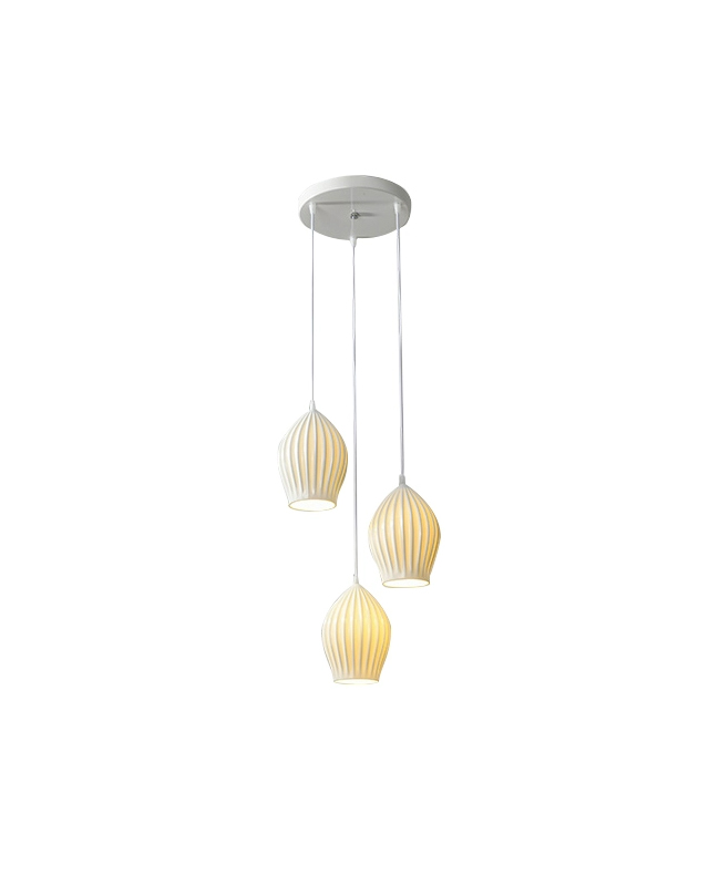 Bone China Pendant Light