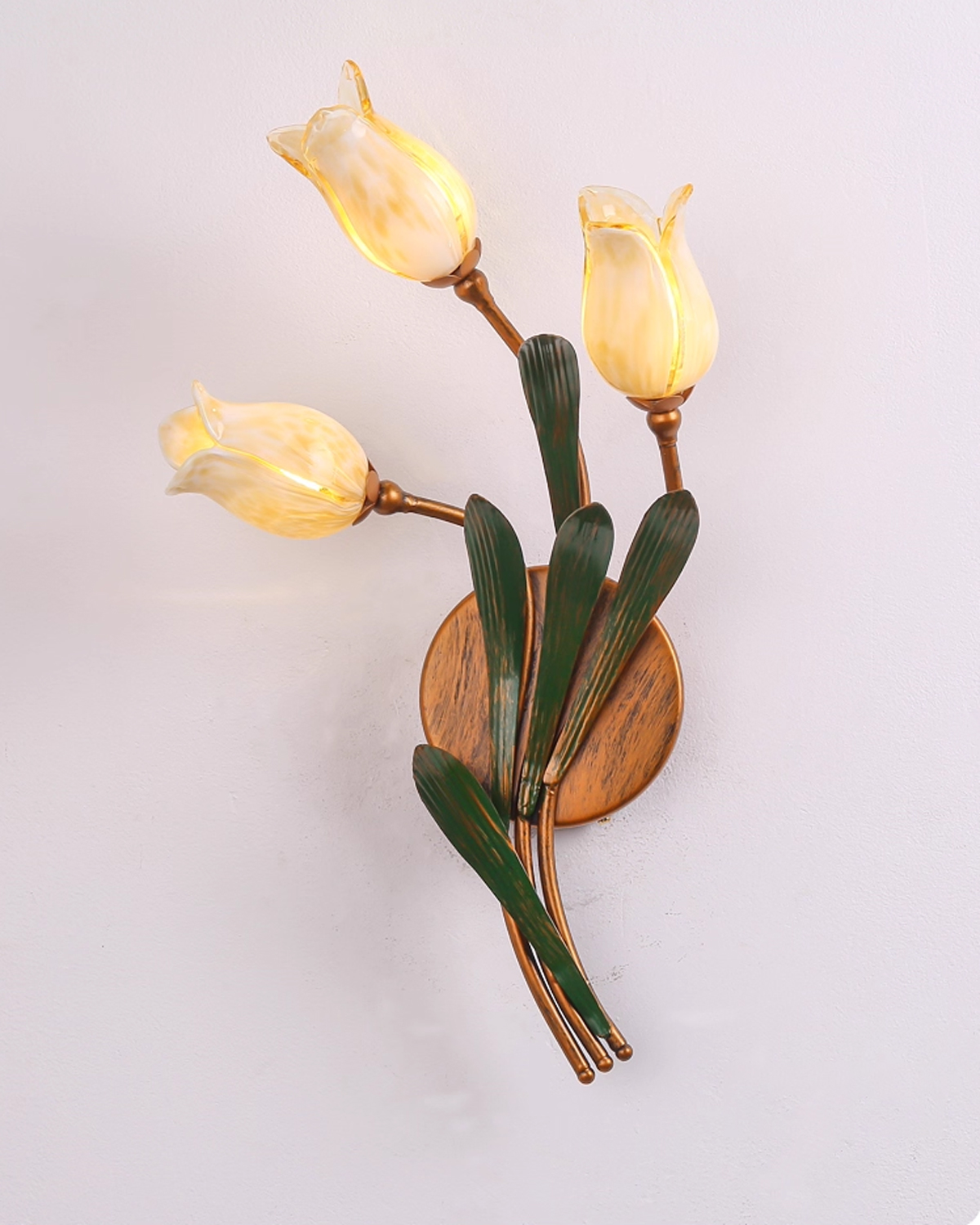 Blooming Tulip Wall Sconce
