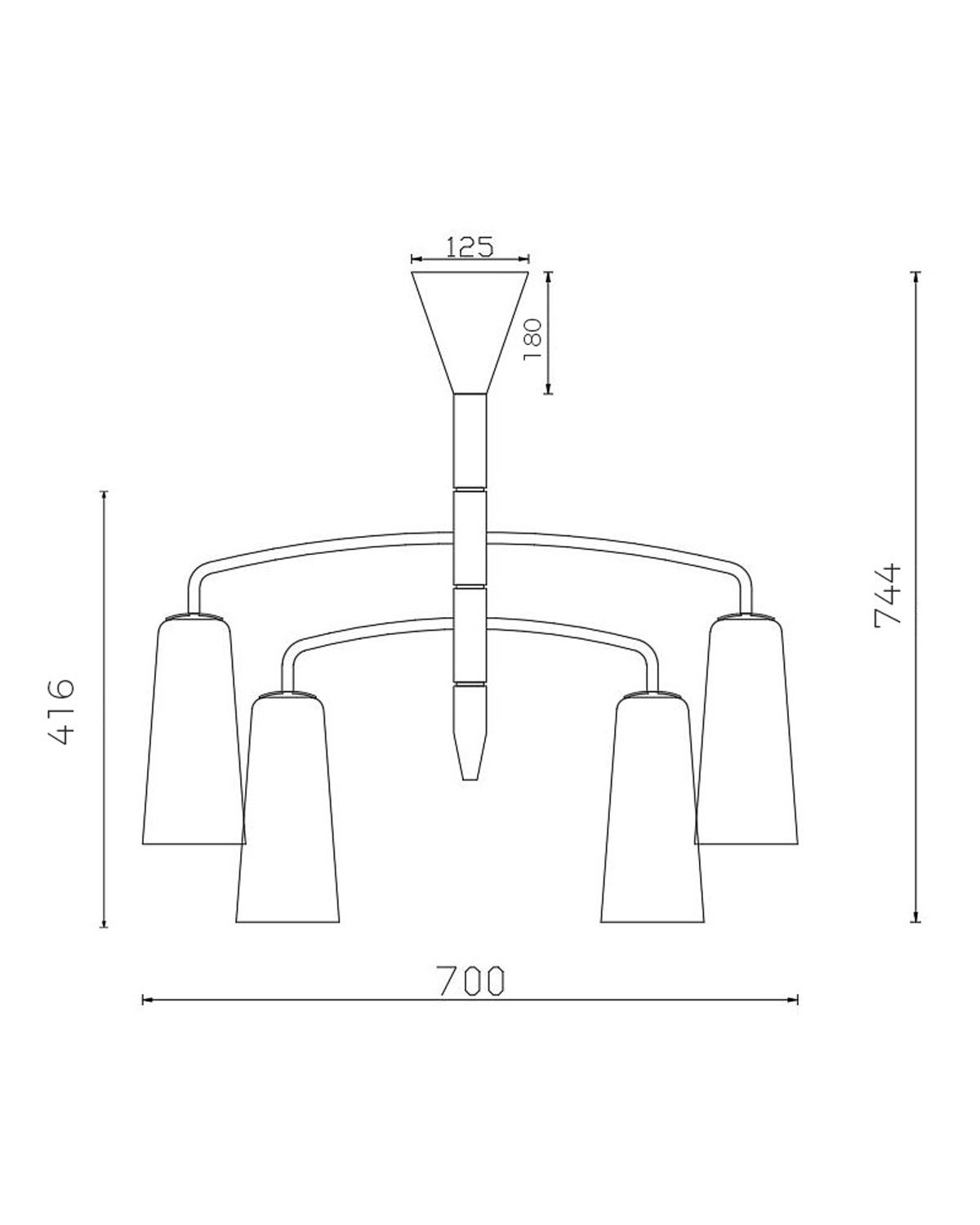 MARIPOSA MORPH Chandelier