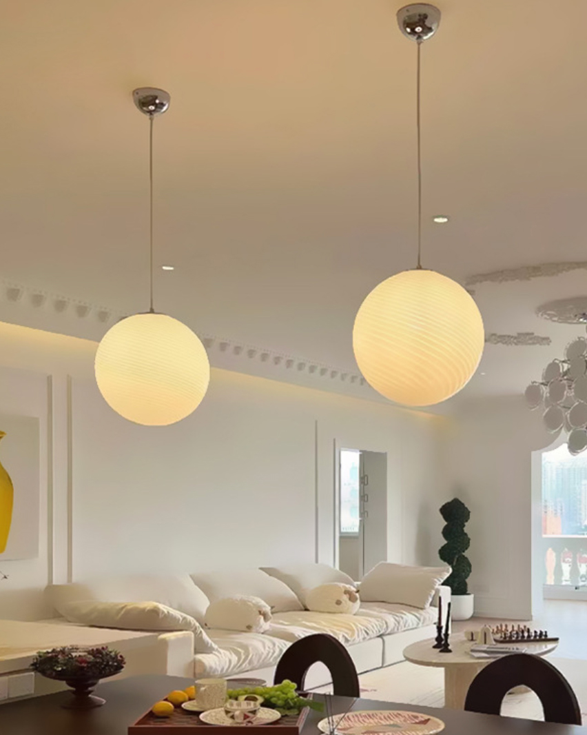 Murano Glass Candy Pendant Lamp