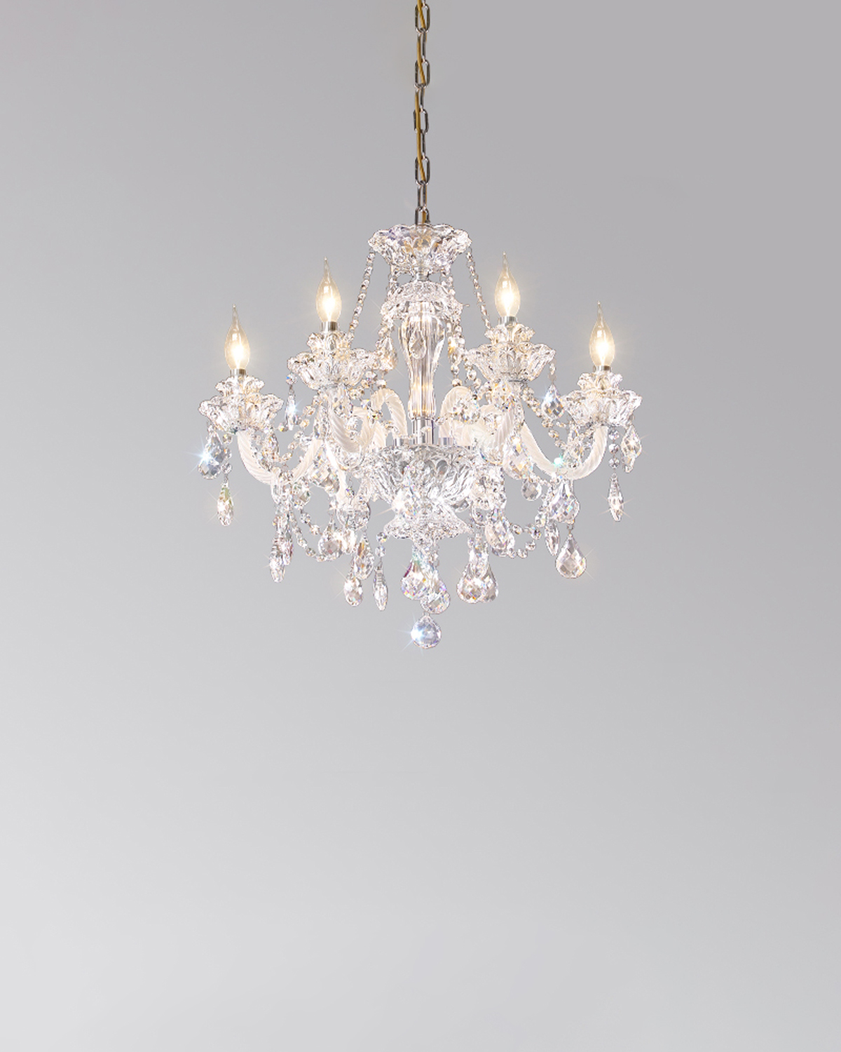 Vintage Grace Crystal Chandelier 