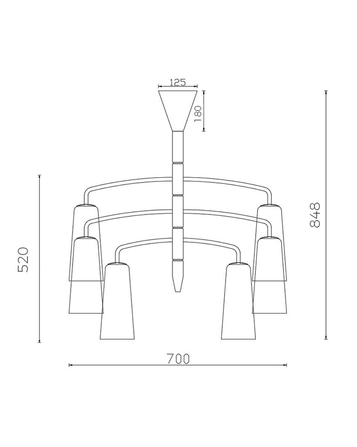 MARIPOSA MORPH Chandelier