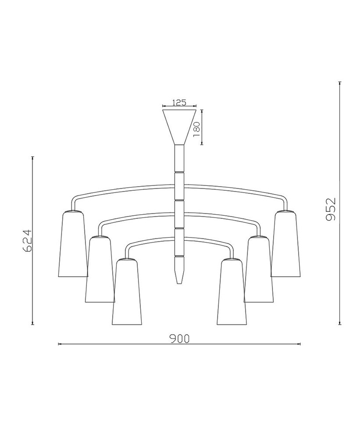 MARIPOSA MORPH Chandelier