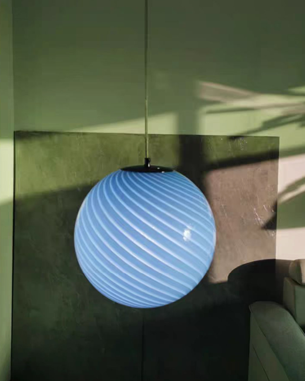 Murano Glass Candy Pendant Lamp