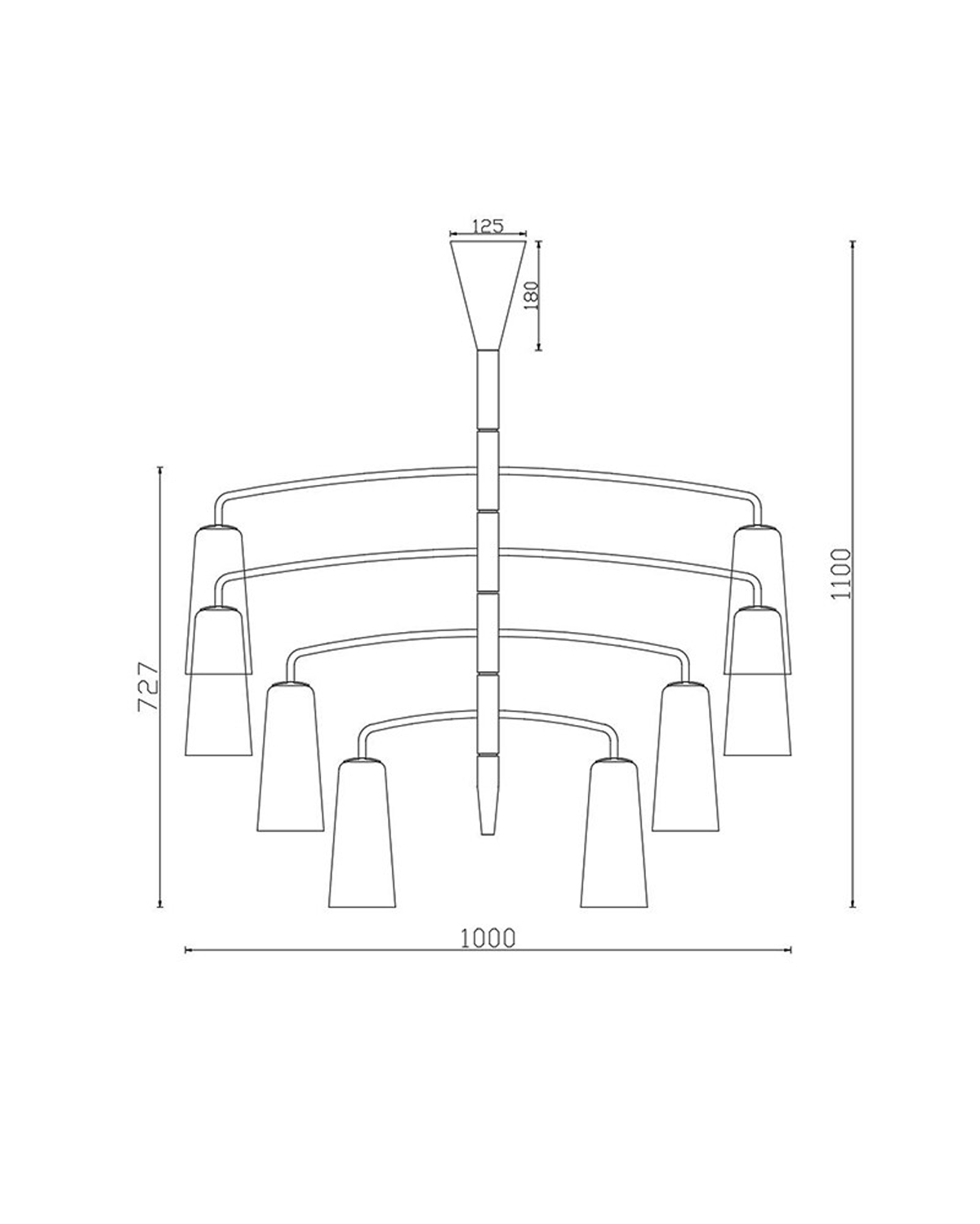 MARIPOSA MORPH Chandelier
