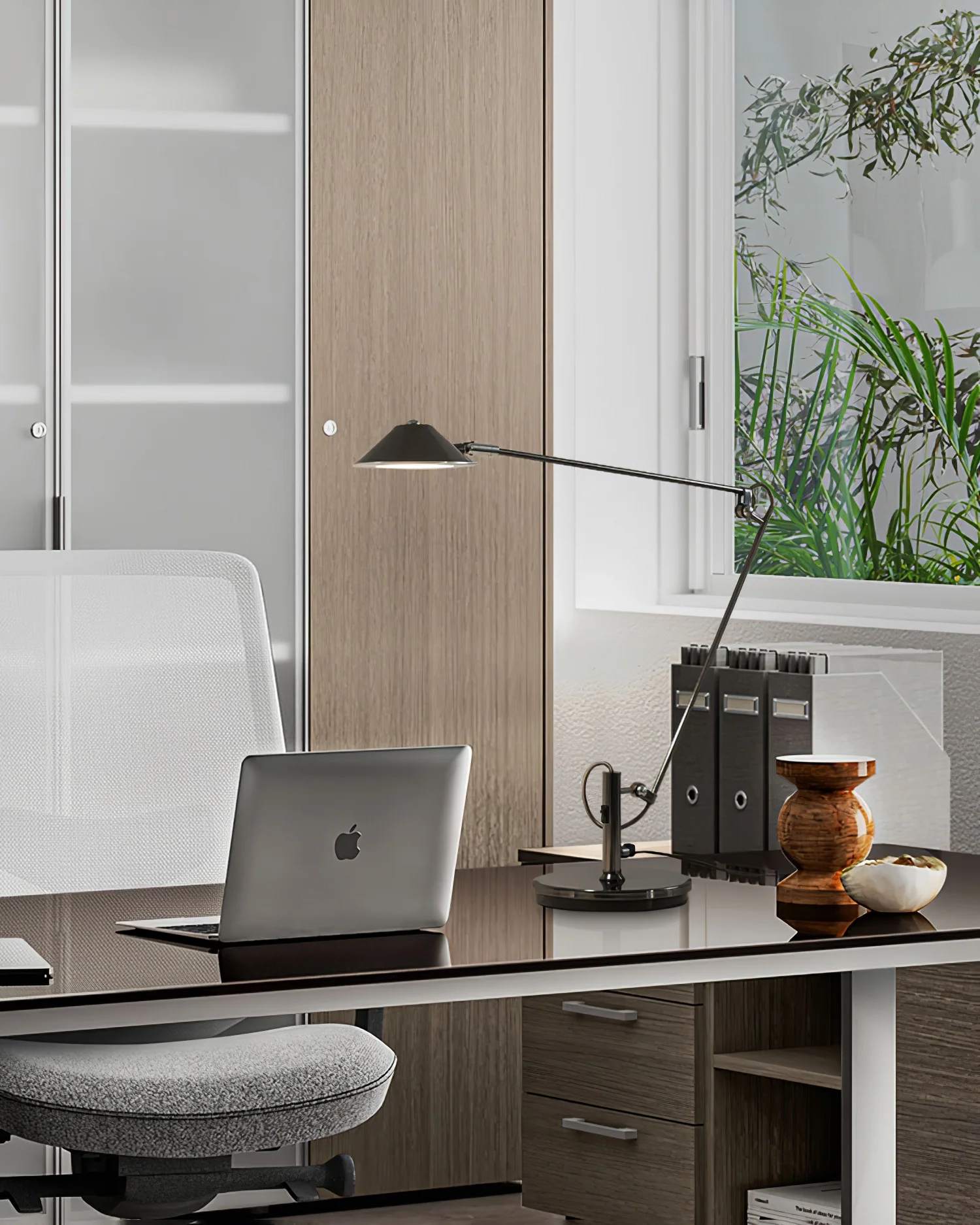 Adjustable Black Office Task Lamp