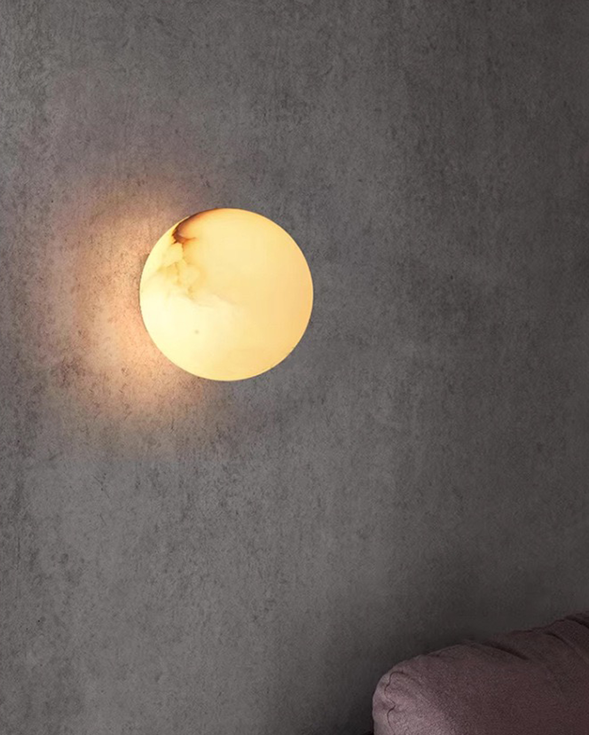 Aeria Alabaster Wall Light