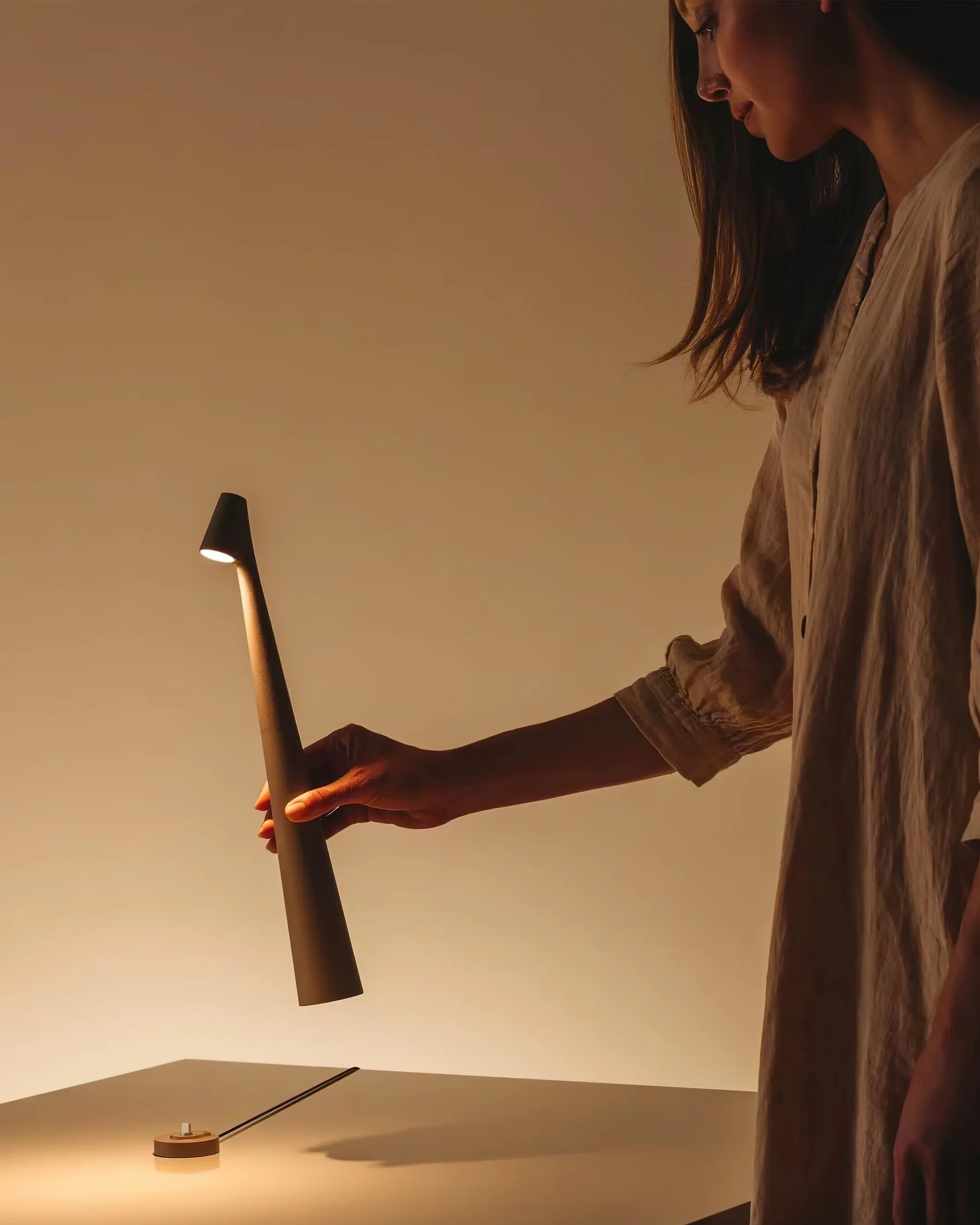 Africa Portable Table Lamp