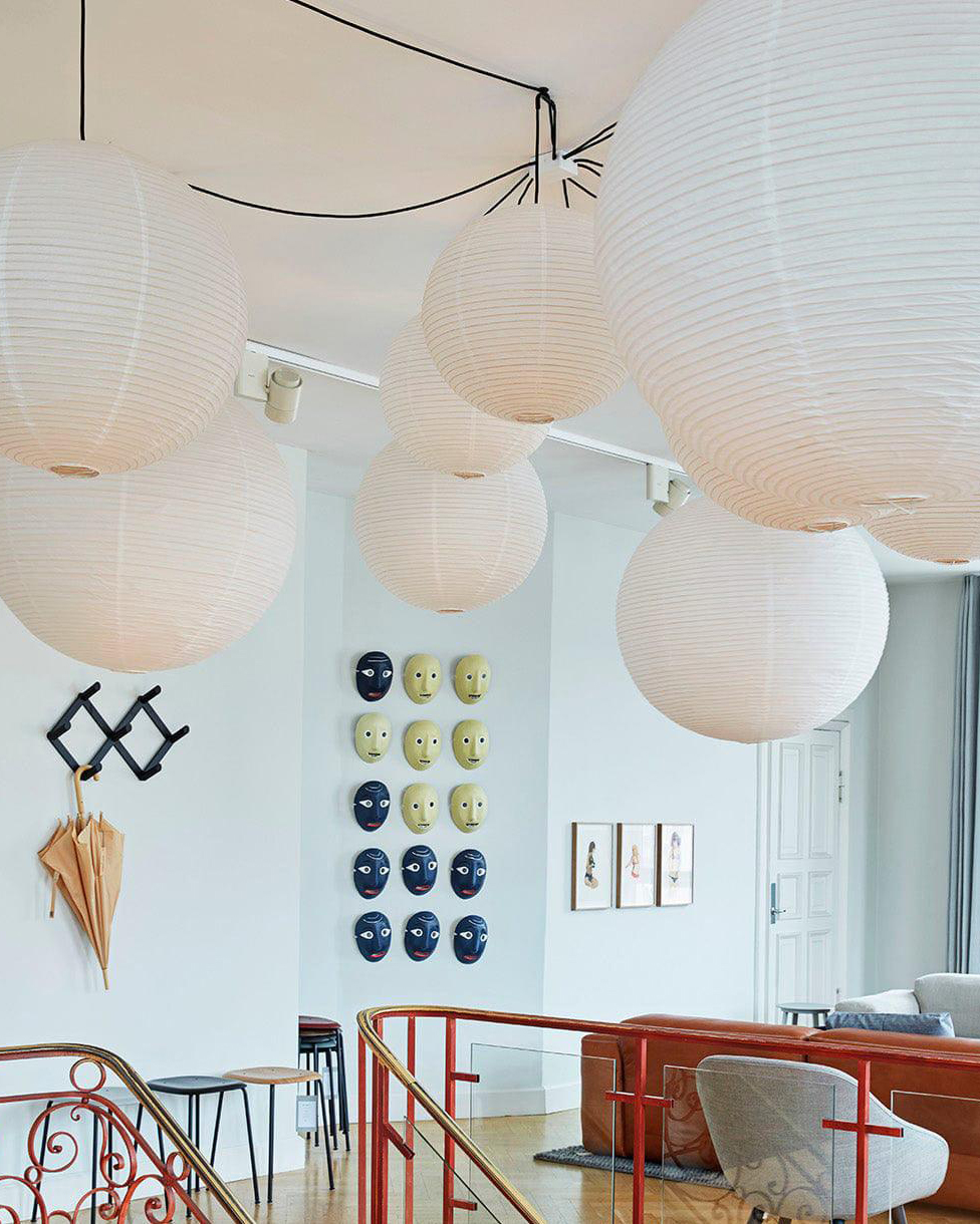 Akari A Pendant Swag Light