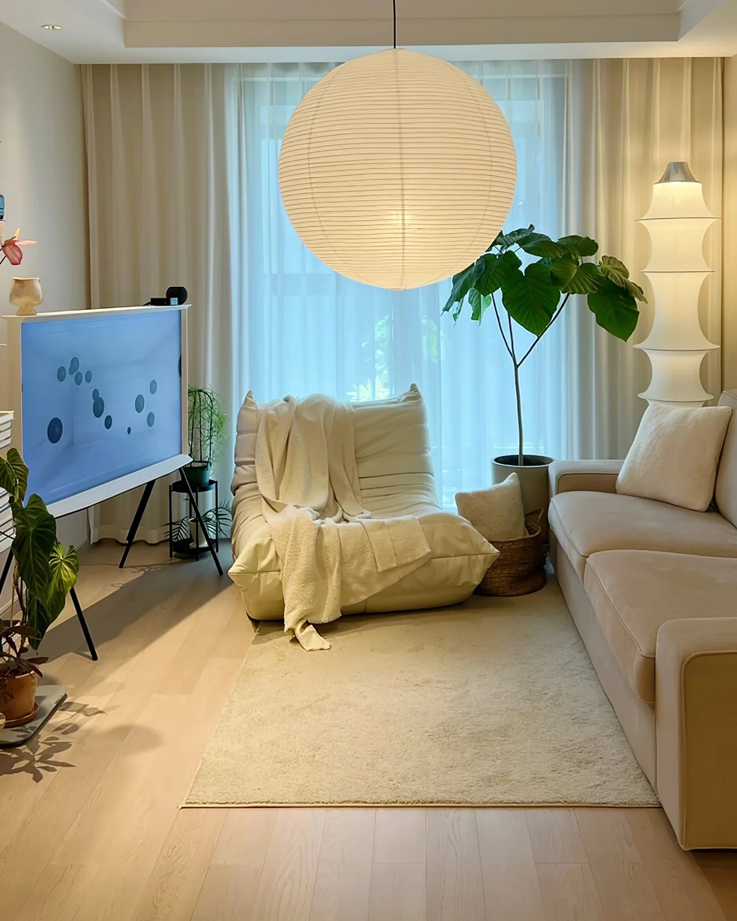 Akari A Pendant Swag Light