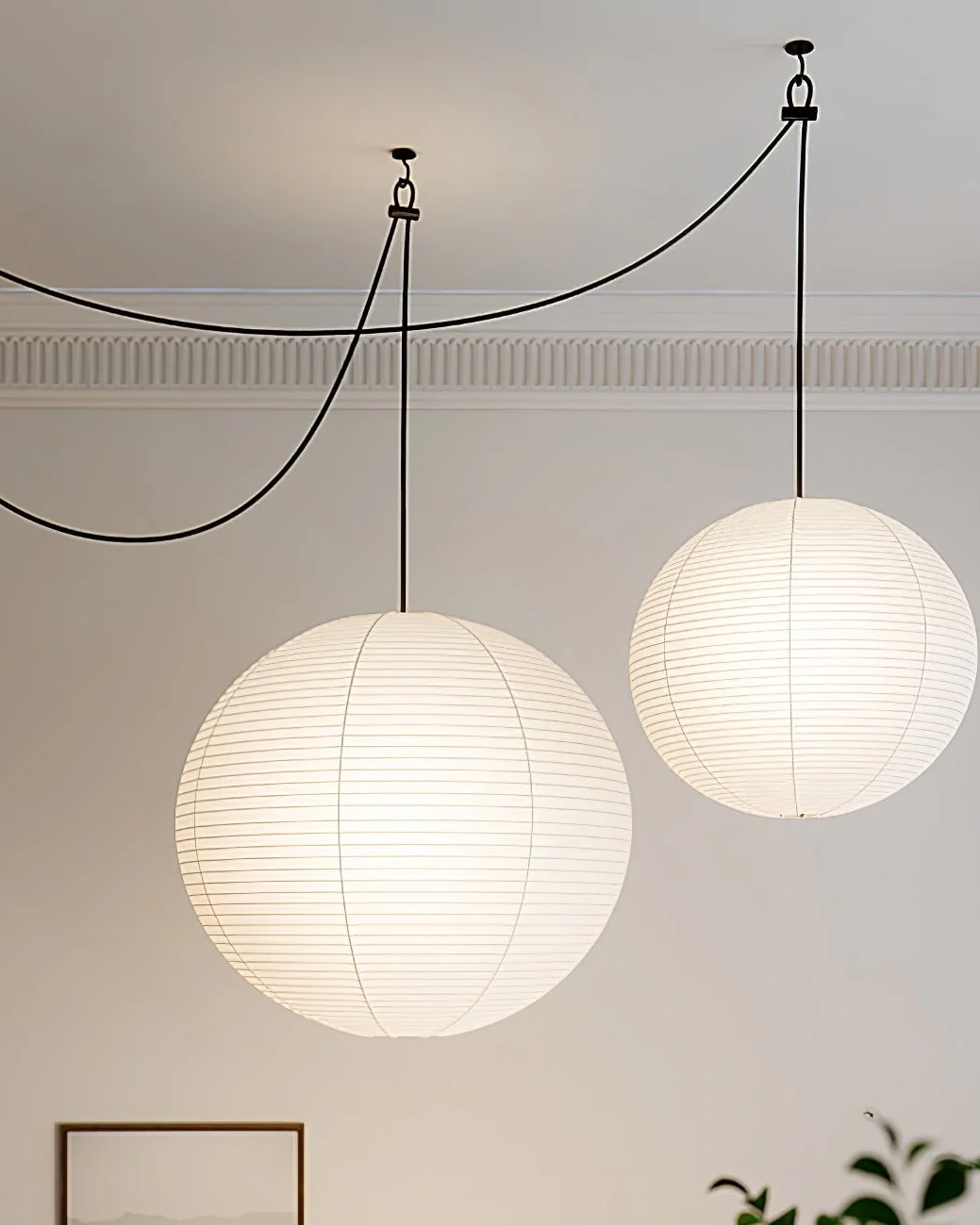 Akari A Pendant Swag Light