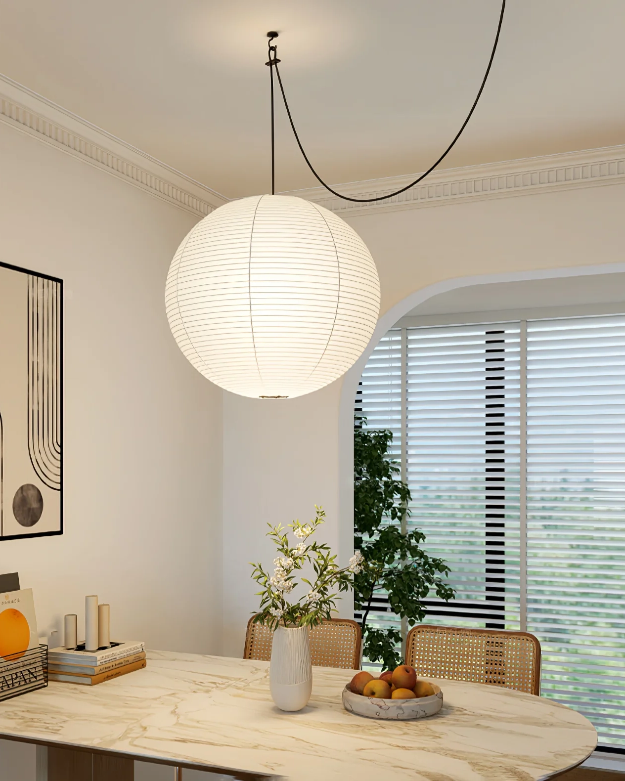 Akari A Pendant Swag Light