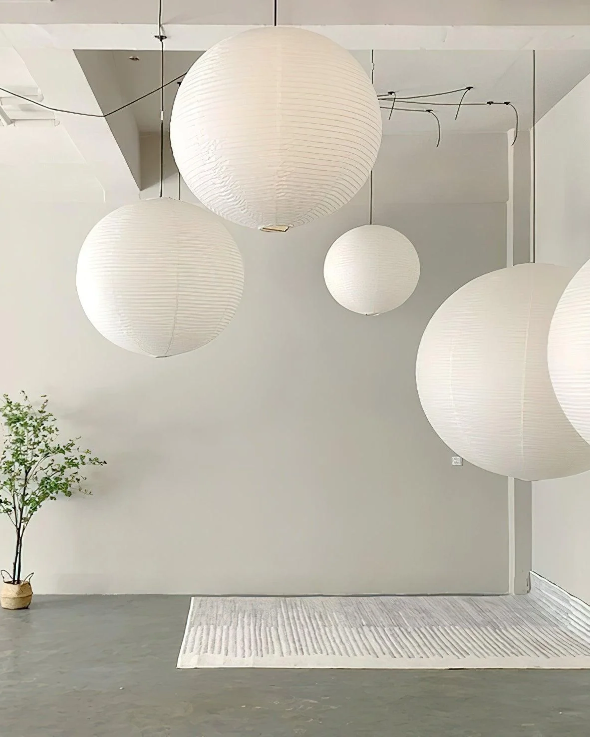 Akari A Pendant Swag Light