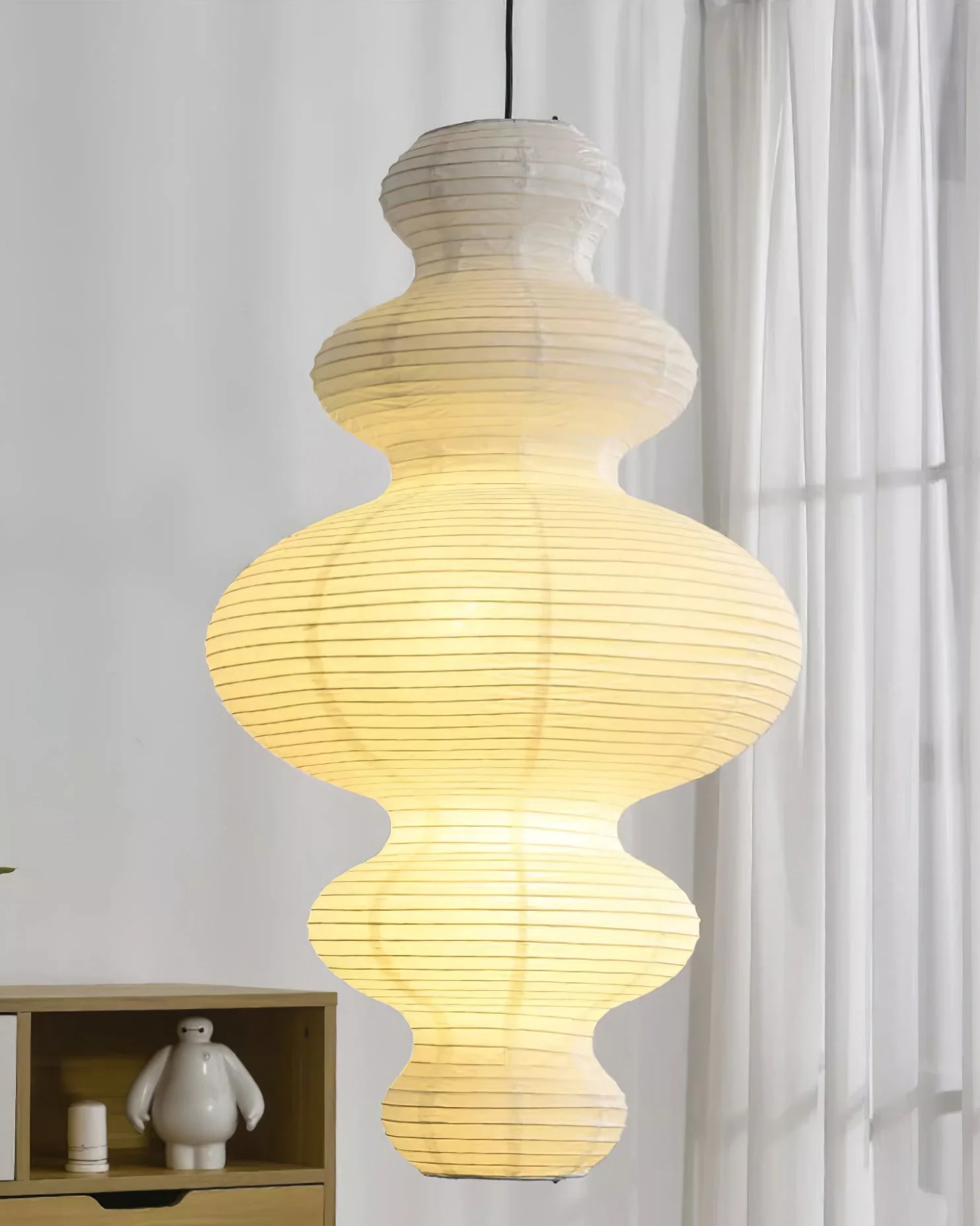 Akari Juni Pendant Swag Lamp