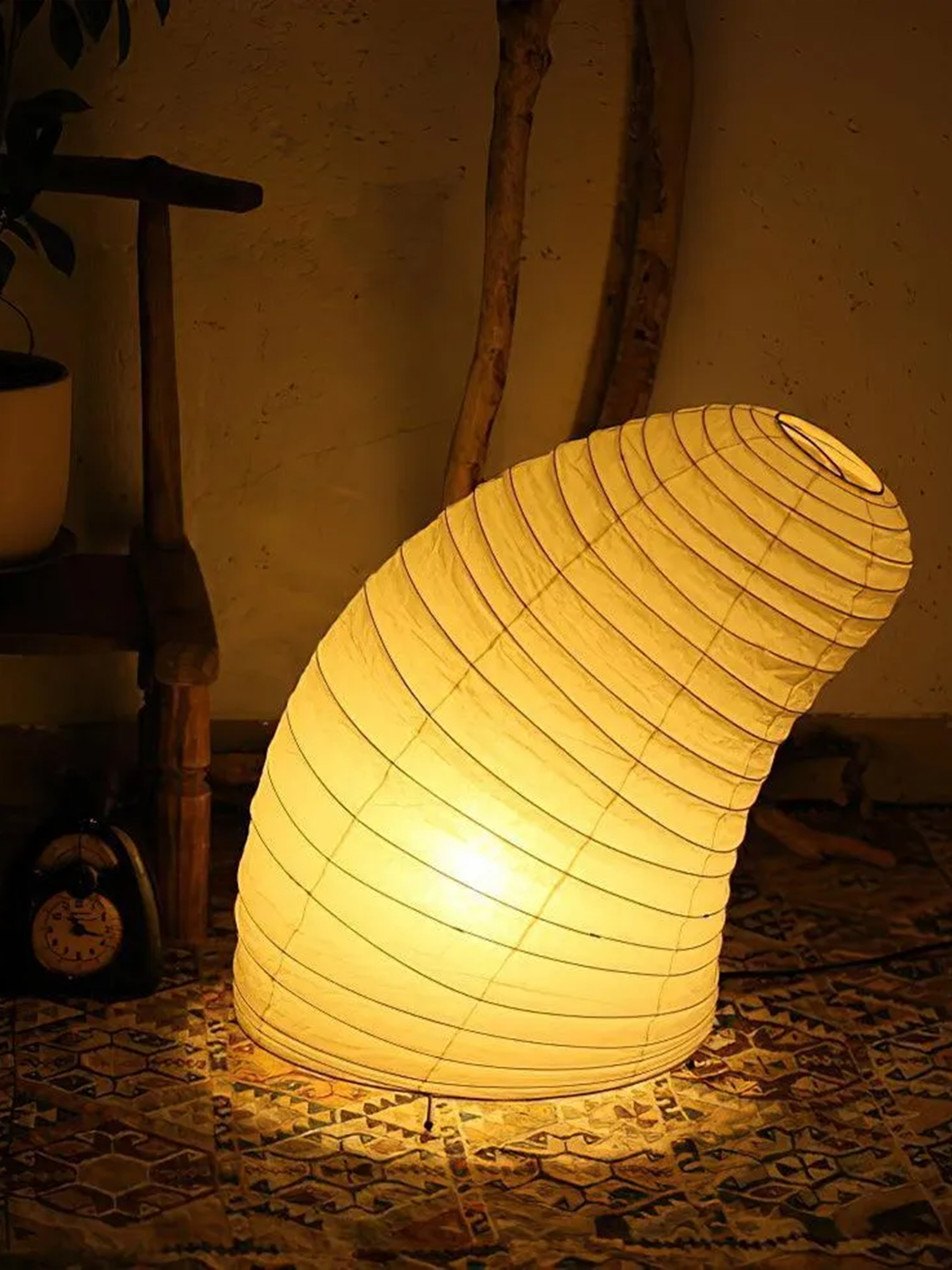 Washi Paper Table Lamp