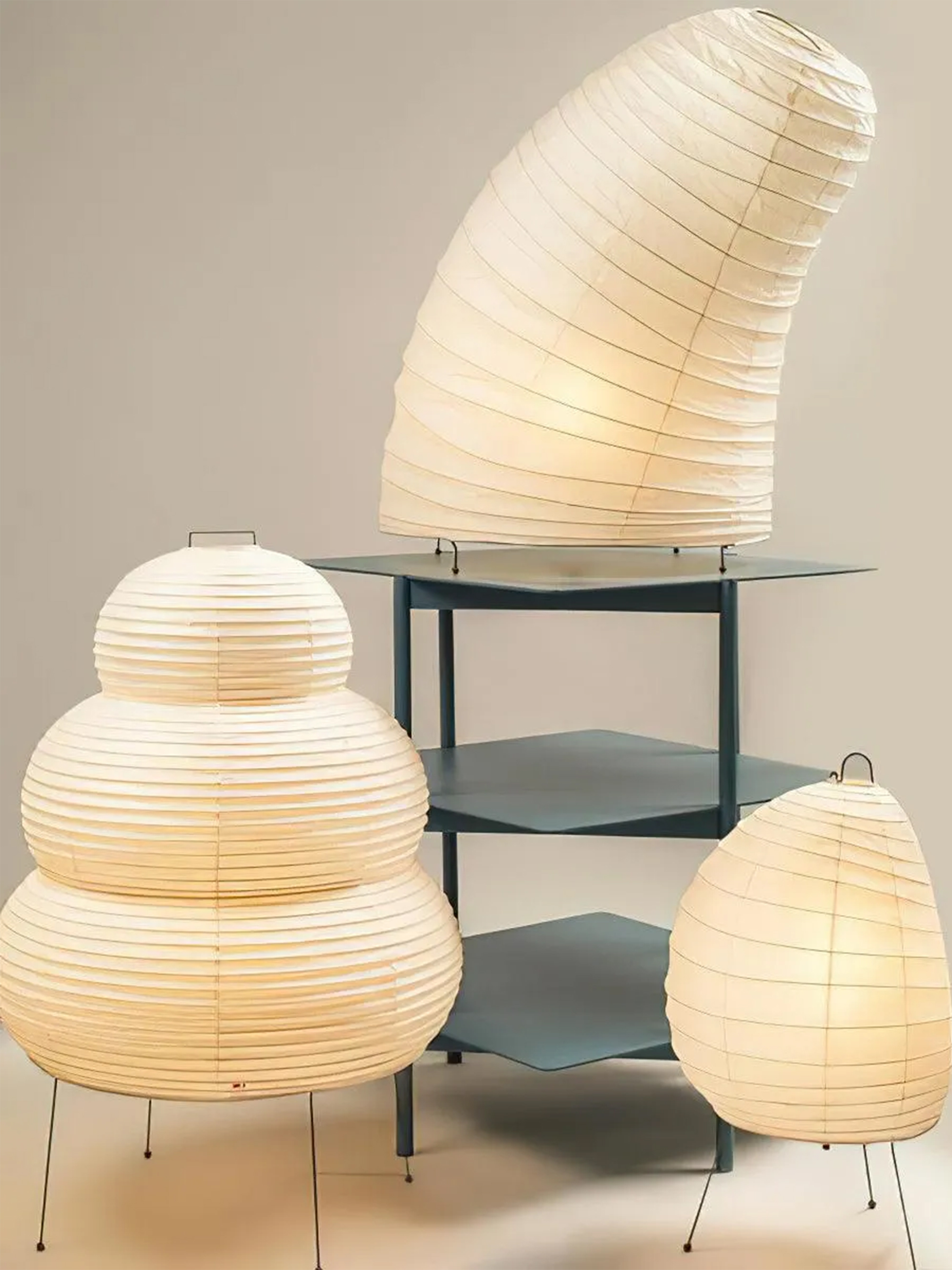 Washi Paper Table Lamp