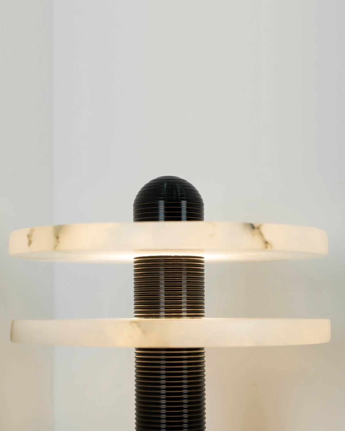 Alabaster Comet Table Lamp