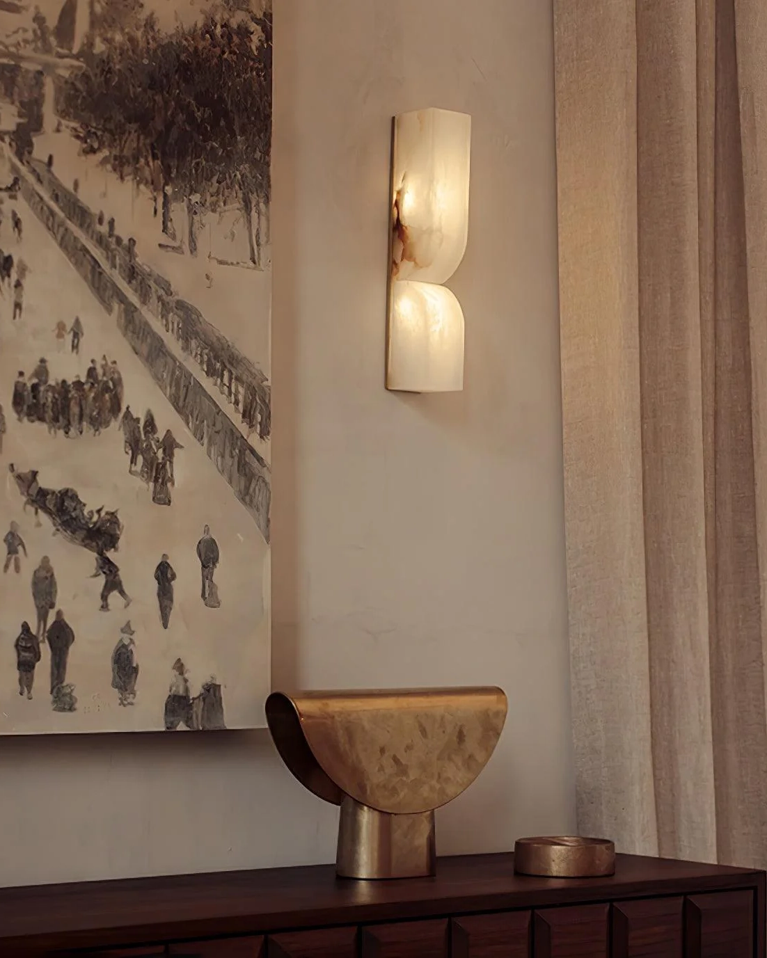 Alabaster Essence Wall Sconce