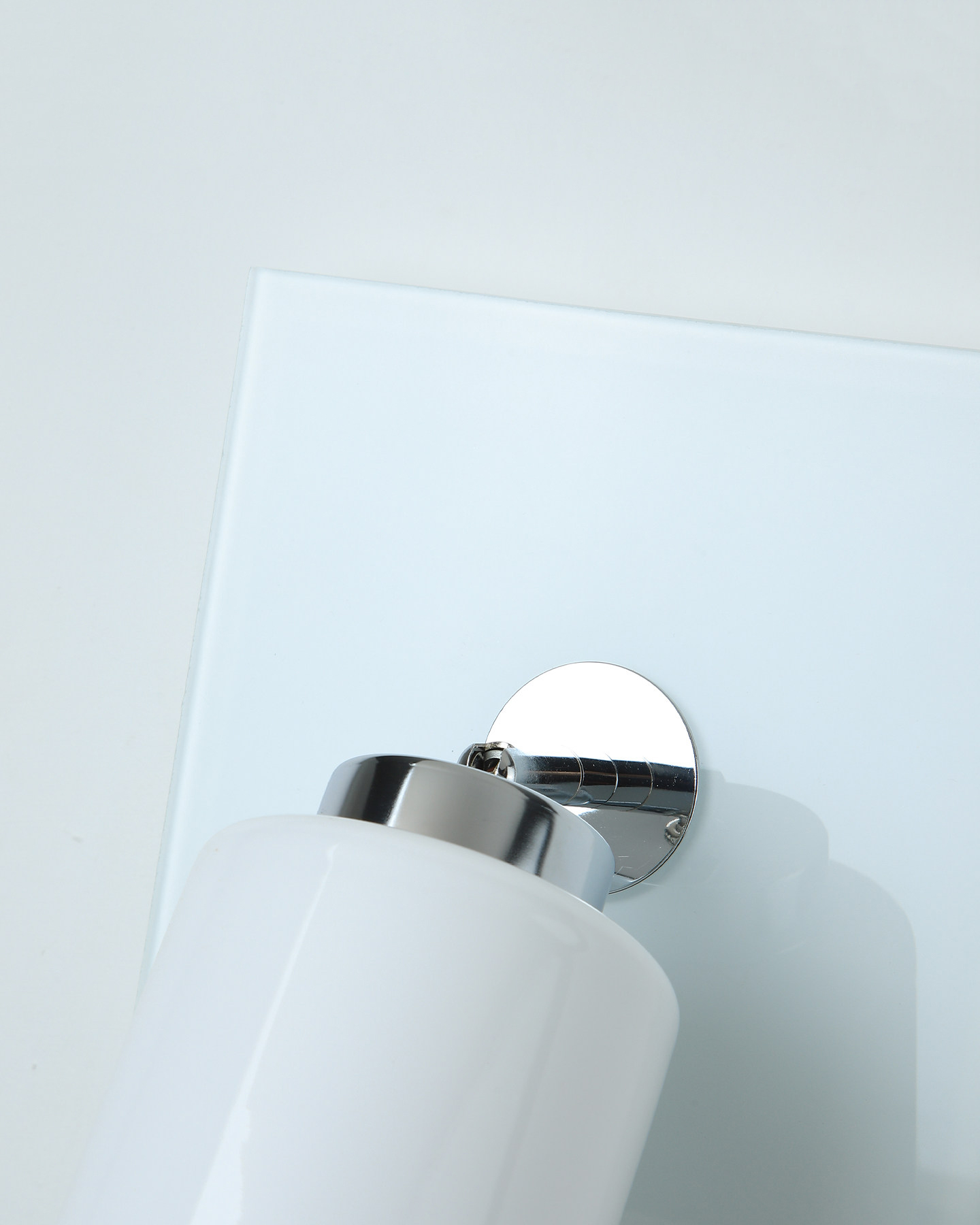 Alba Milk Glass Wall Sconce