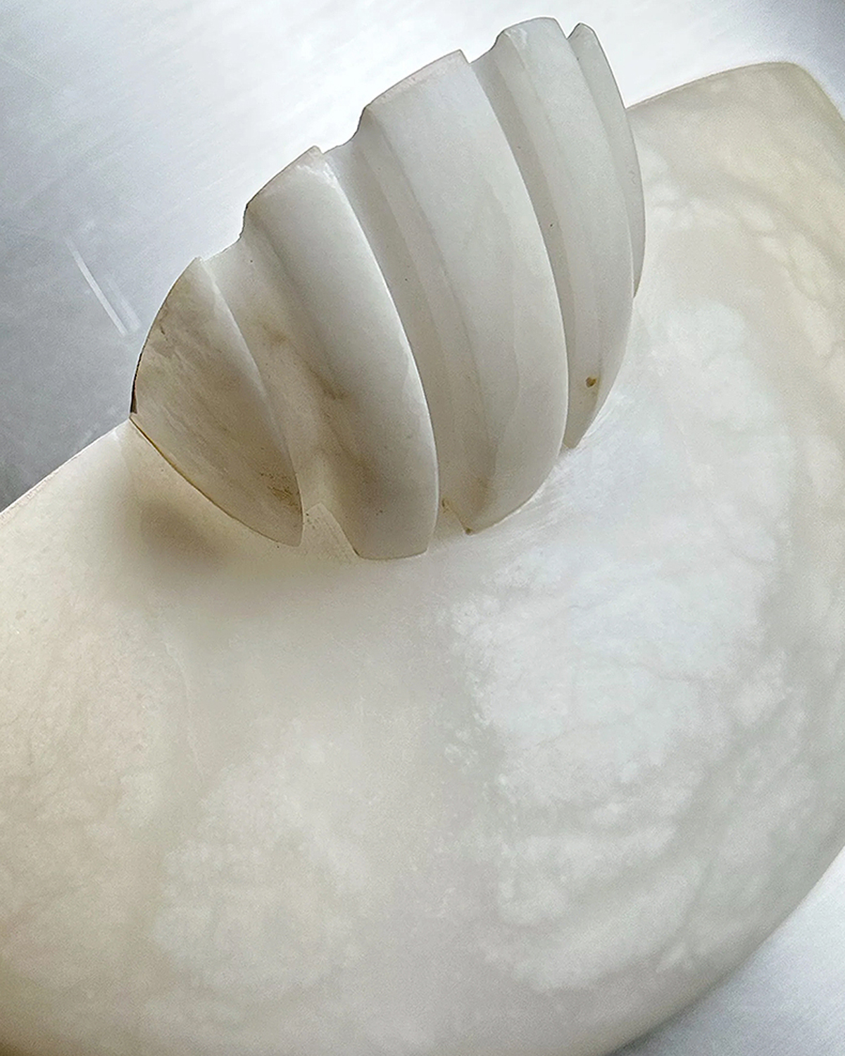 Alba Travertine Wall Sconce