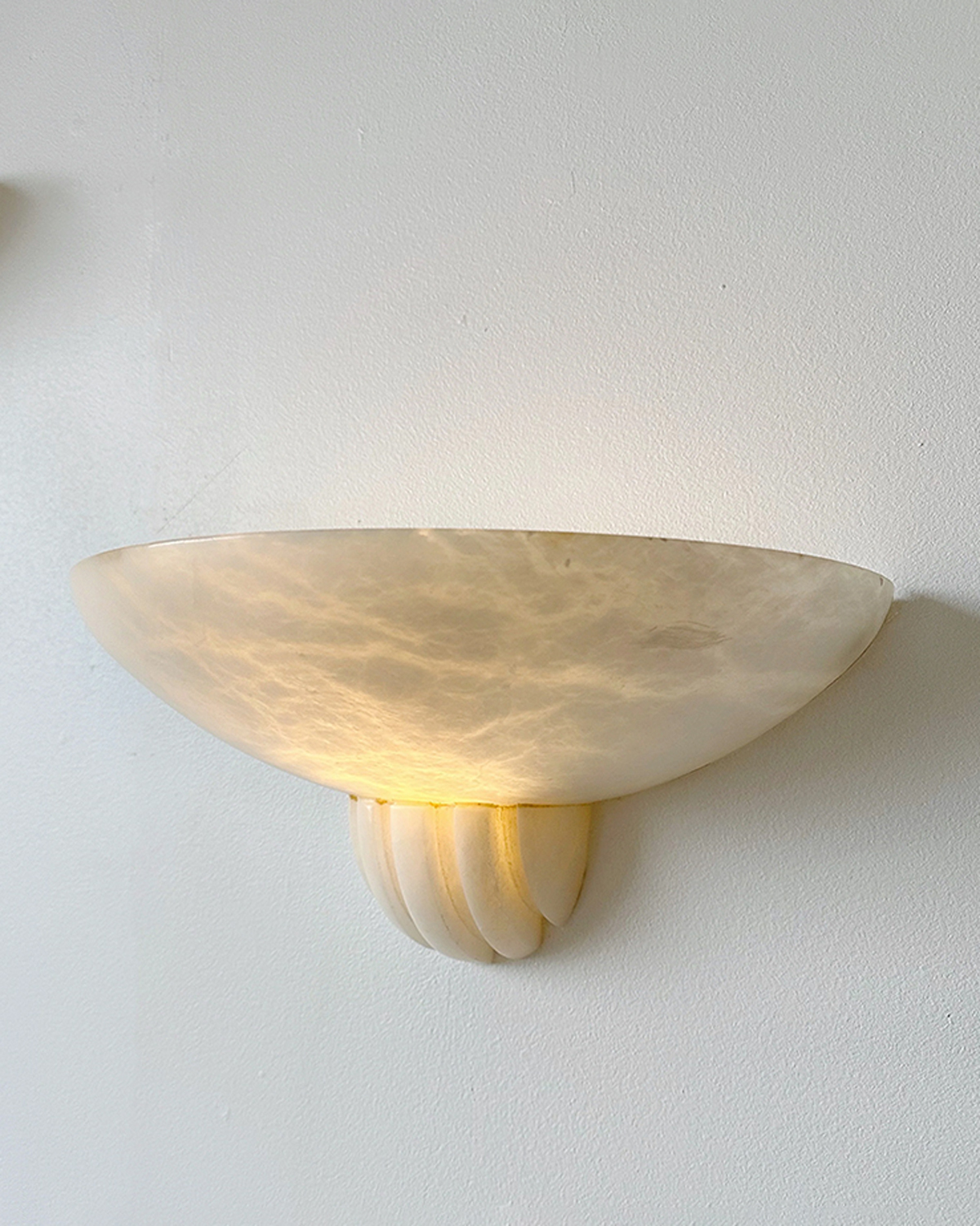 Alba Travertine Wall Sconce