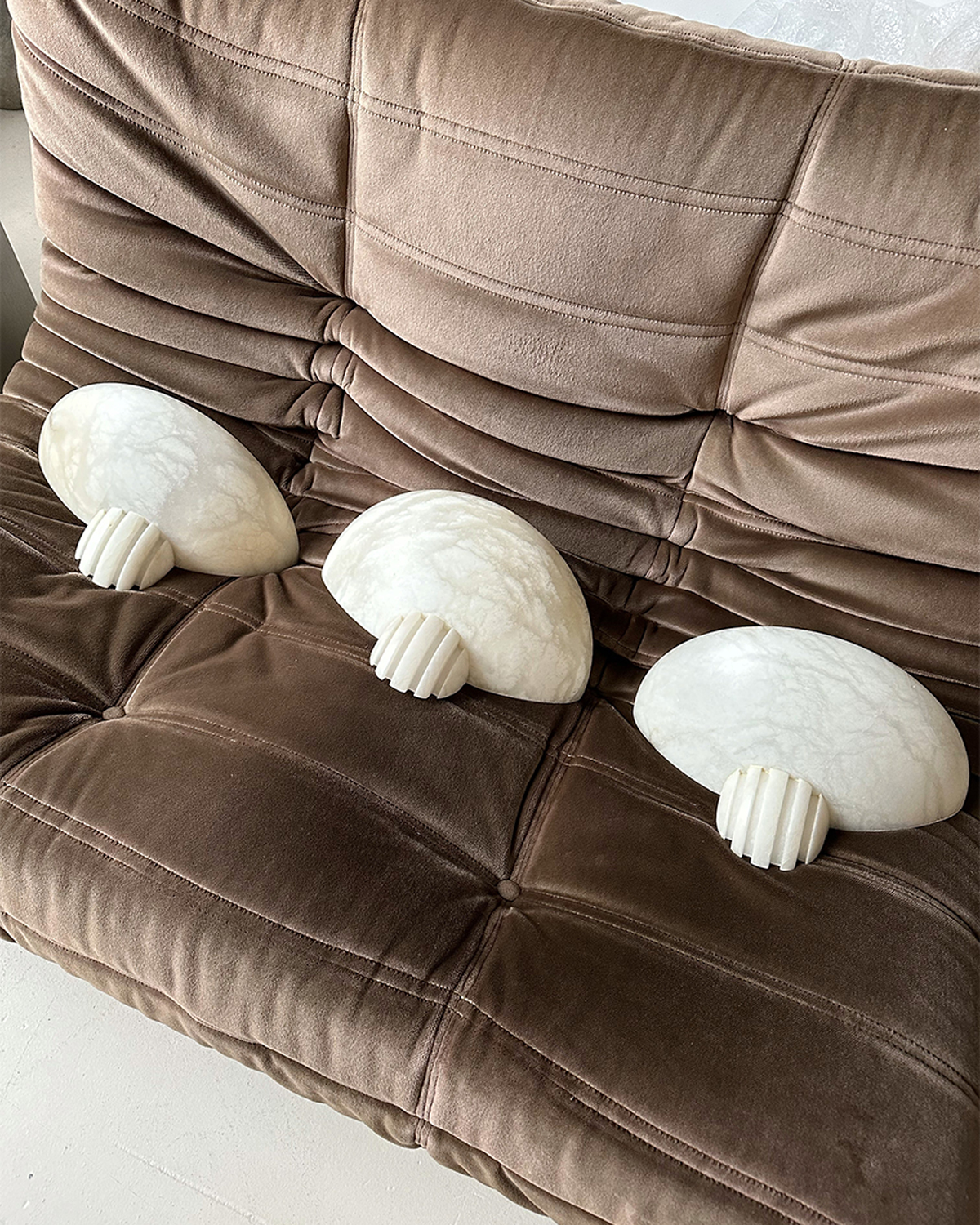 Alba Travertine Wall Sconce