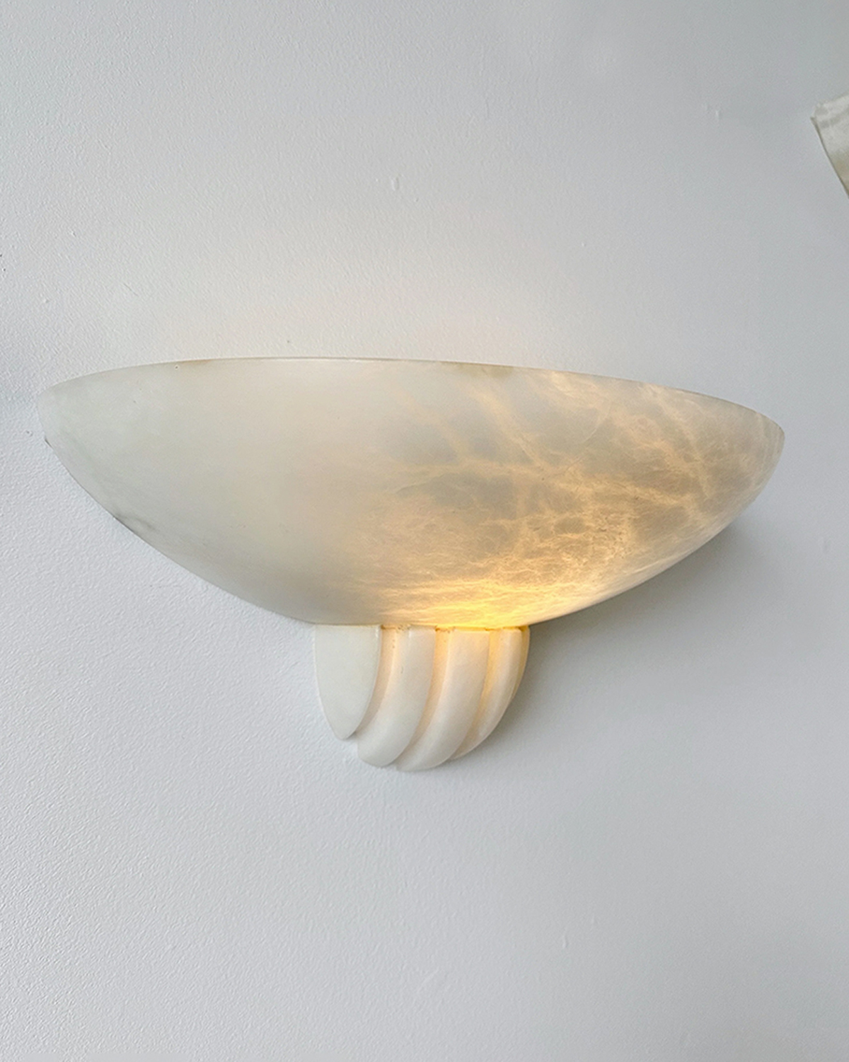 Alba Travertine Wall Sconce