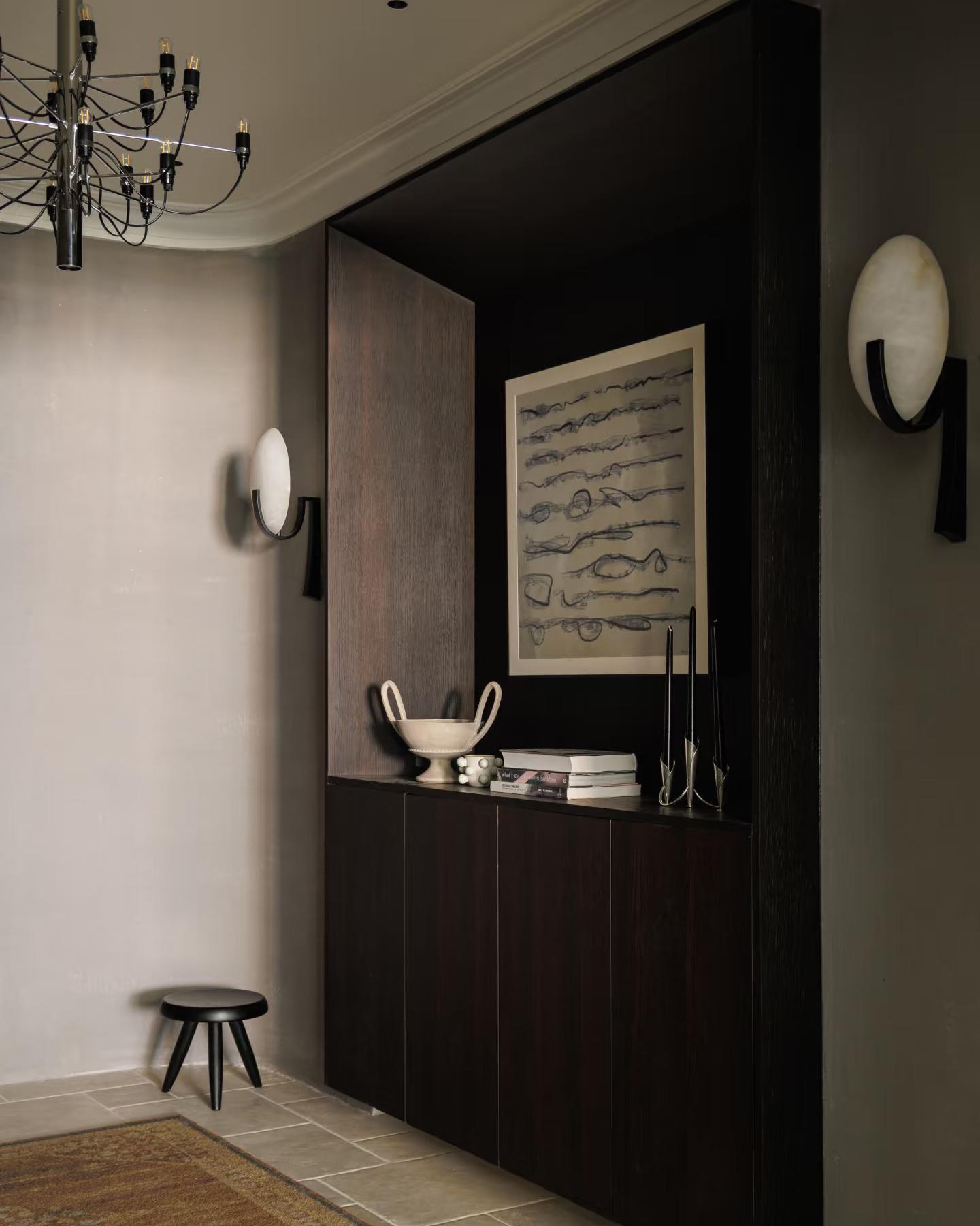 Alora Alabaster Wall Light
