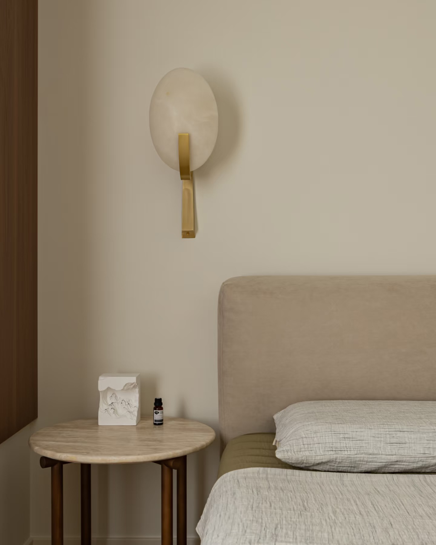 Alora Alabaster Wall Light