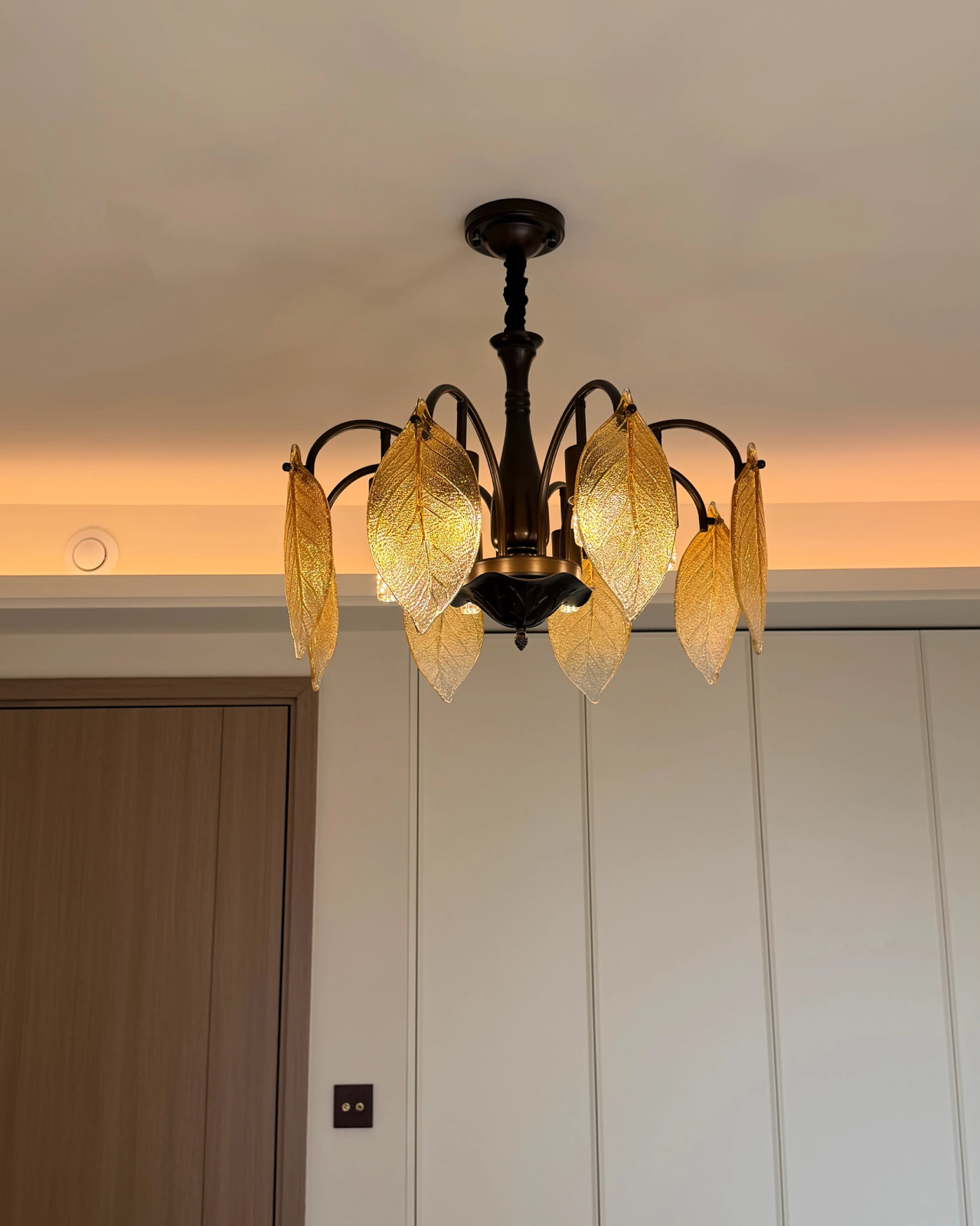 Amber Waltz Chandelier
