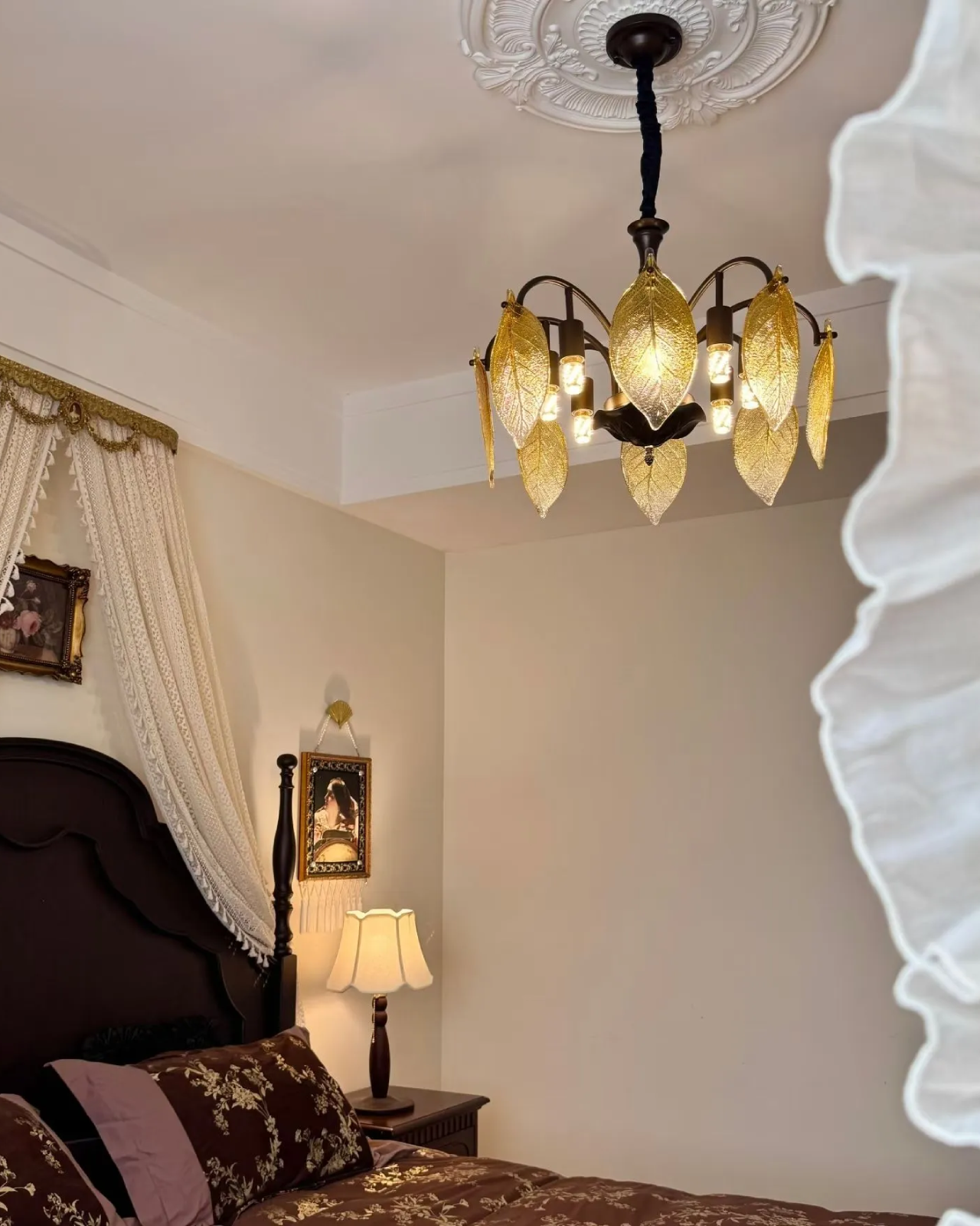 Amber Waltz Chandelier