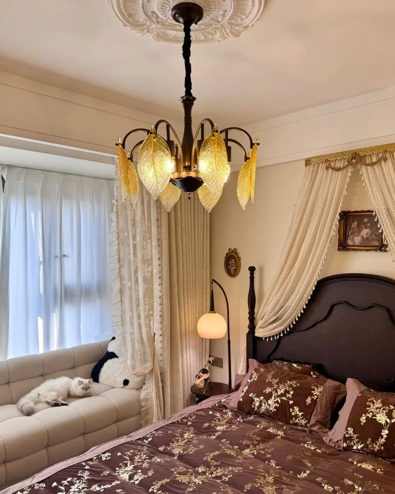 Amber Waltz Chandelier